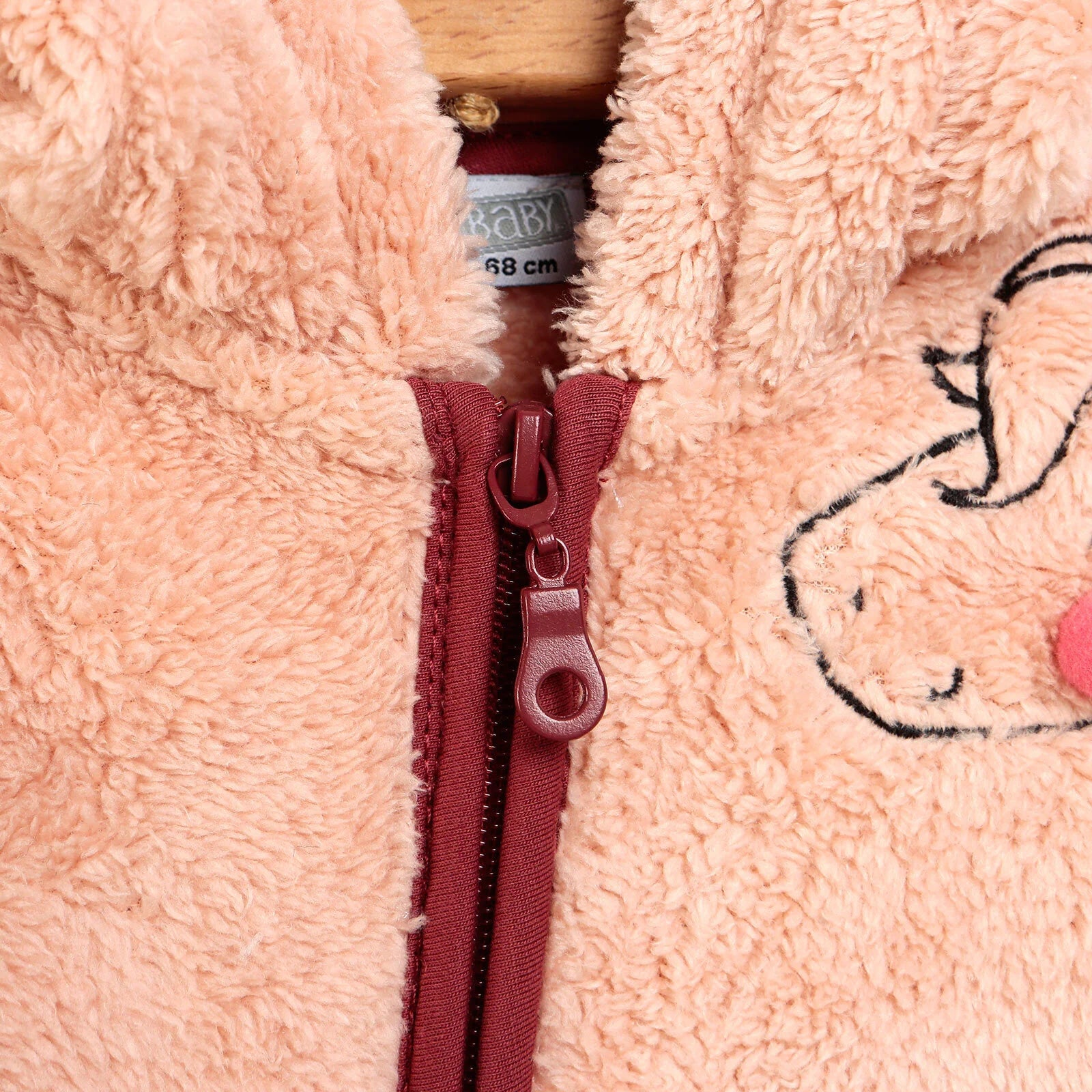 HelloBaby Welsoft Footed Jumpsuit - Pink - ebebek - Black Friday