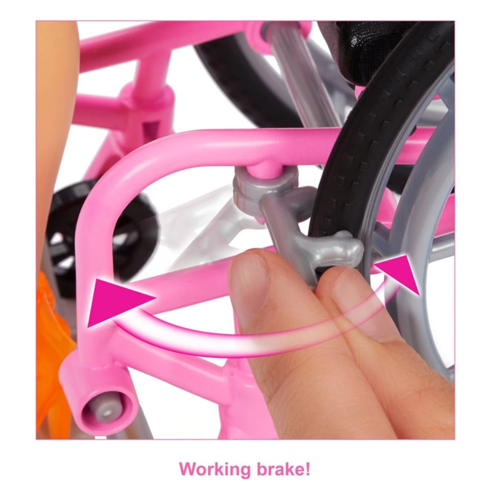 Barbie Fashionista with Wheelchair Set Blonde - ebebek - Black Friday