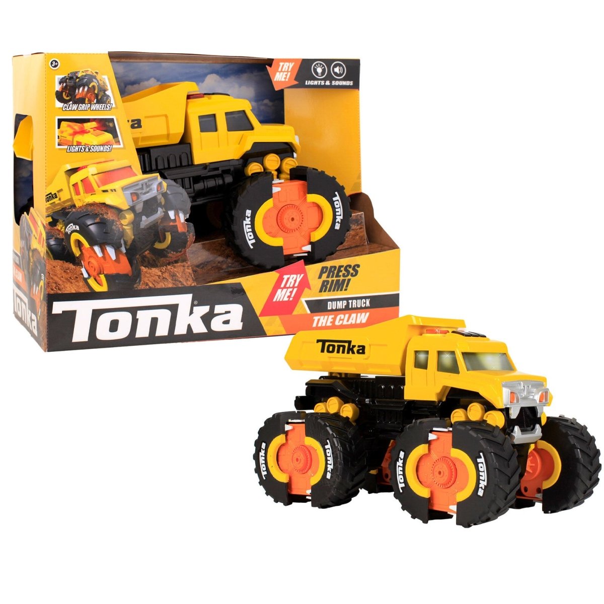 Tonka - The Claw L&S Dump Truck - ebebek - Black Friday