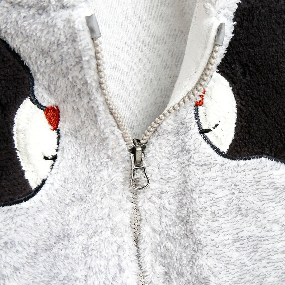 Midimod Newborn Cute Bears Welsoft Footed Jumpsuit - Grey - ebebek - Black Friday