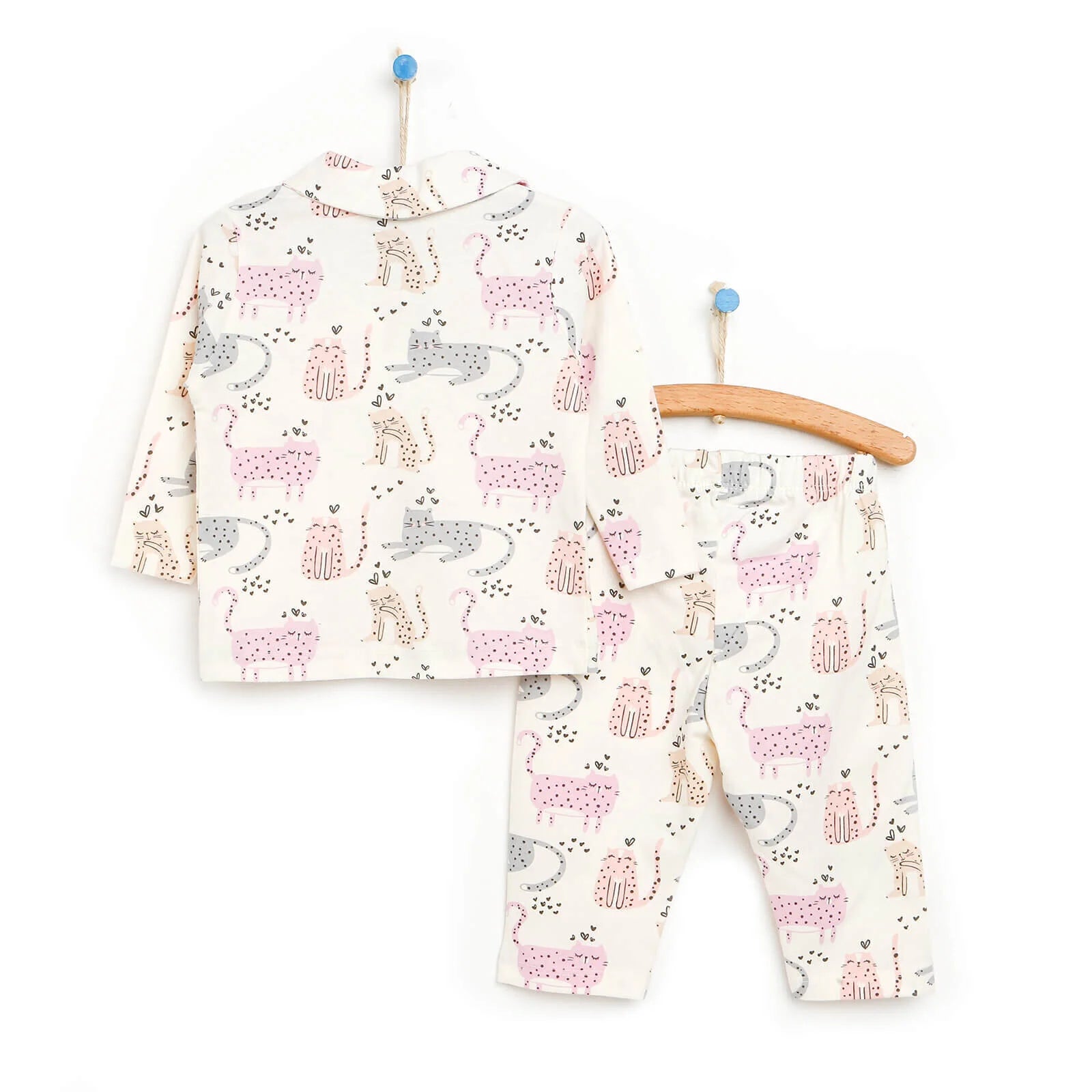 HelloBaby Basic Baby Girl Pyjamas Set - Multicolour - ebebek - Black Friday
