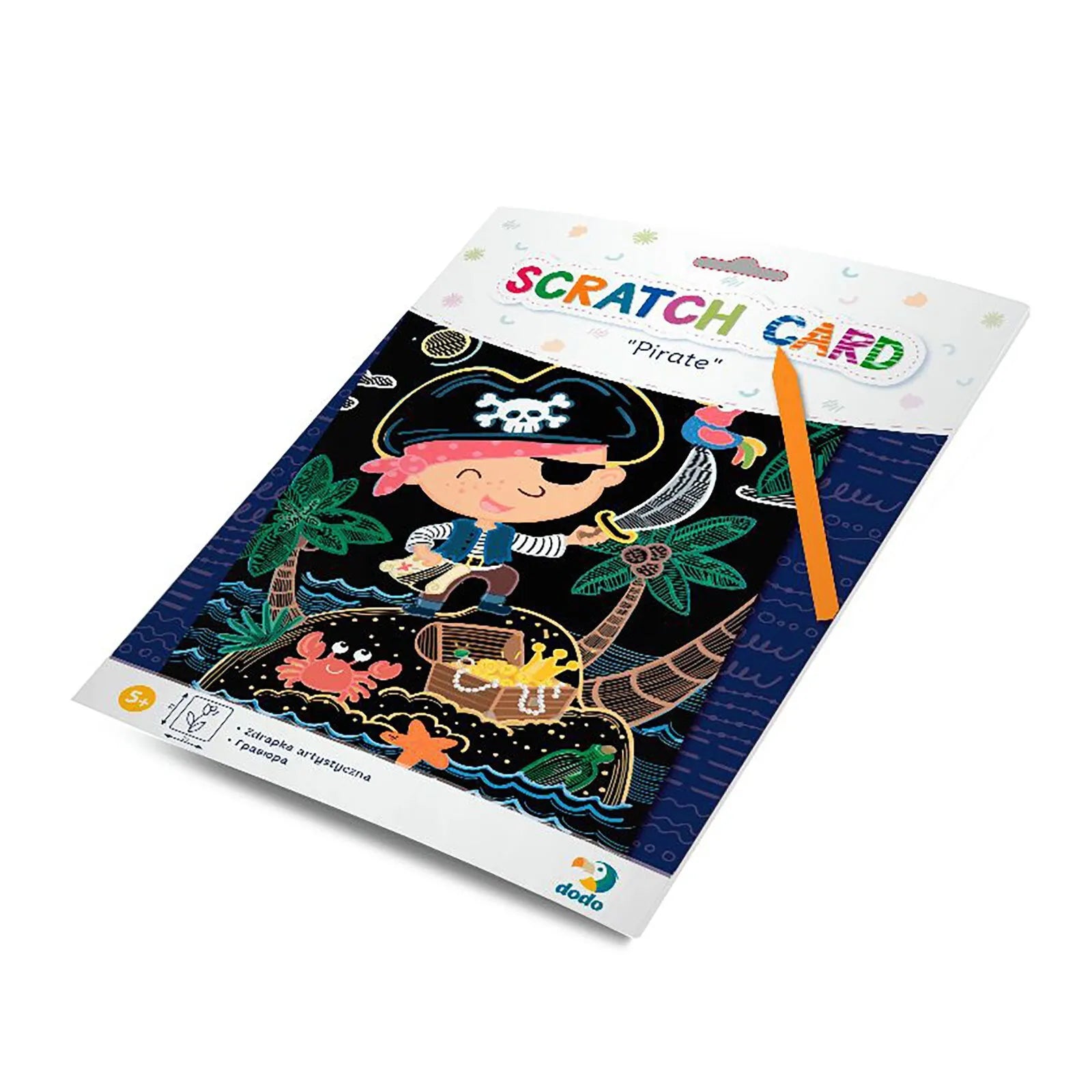Dodo Scratch Card Pirate - ebebek - Black Friday