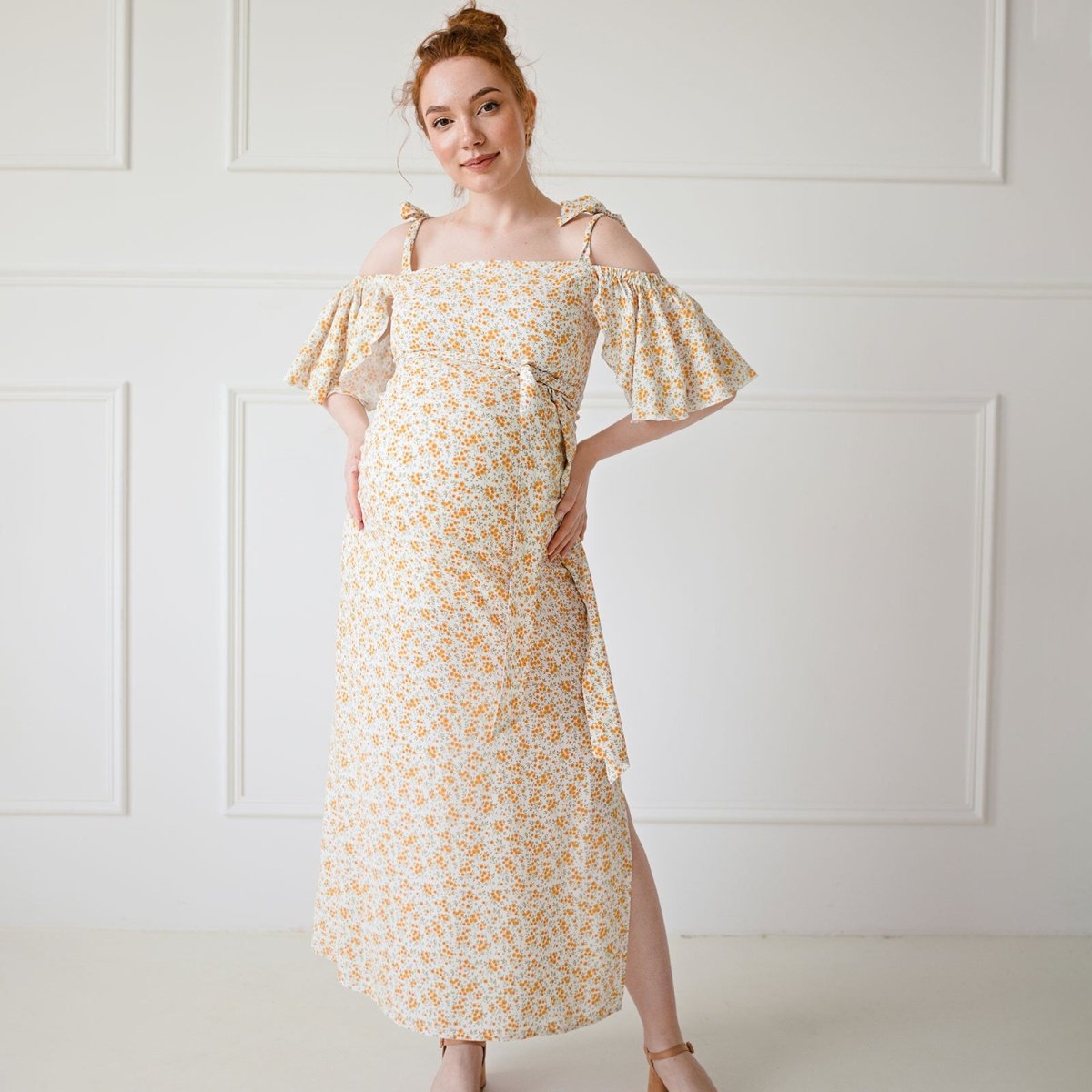 Bump&Milk Daisy - White+yellow flowers print - ebebek - Black Friday