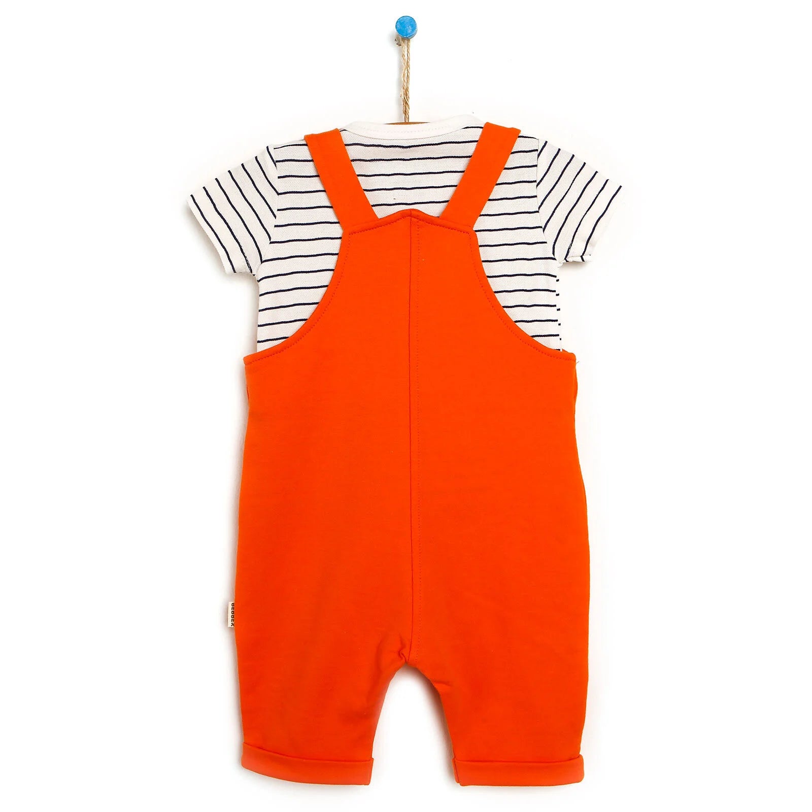 Bebbek Newborn Salling Theme Overalls - T-shirt Set - Orange - ebebek - Black Friday