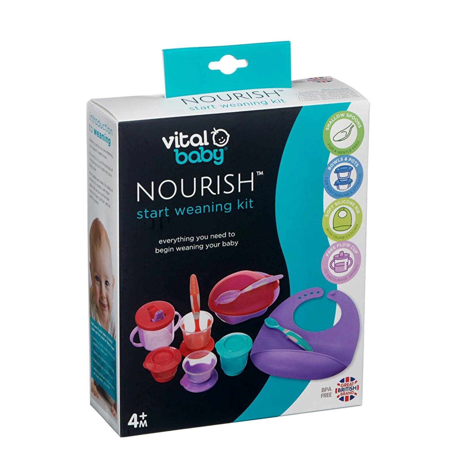 Vital Baby Nourish Start Weaning Kit 4+ months - Fizz - ebebek - Black Friday