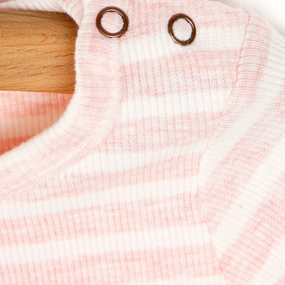 Newborn Fashion Club Long Sleeve Bodysuit - Light Pink - ebebek - Black Friday
