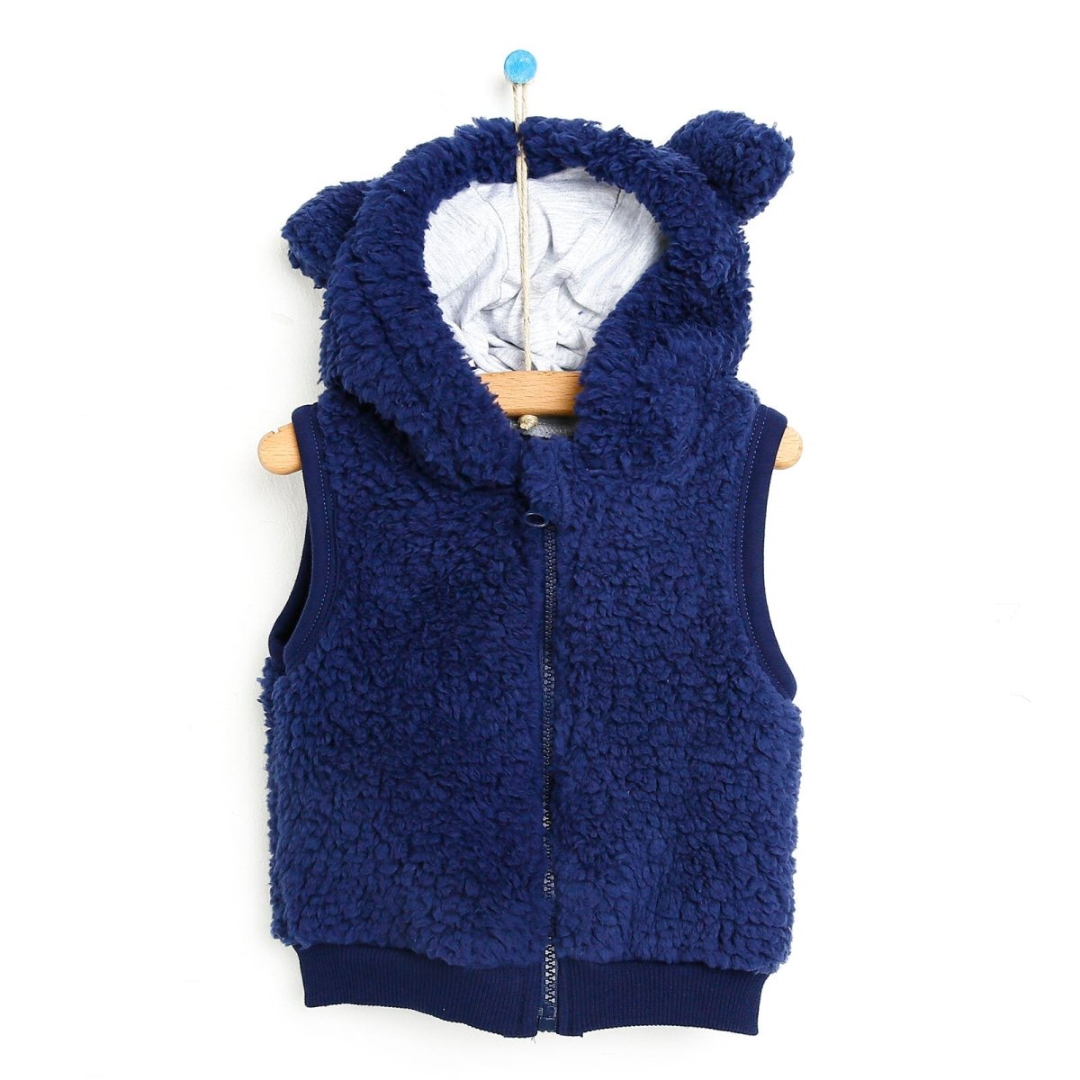 BabyZ Welsoft Vest - Navy Blue - ebebek - Black Friday
