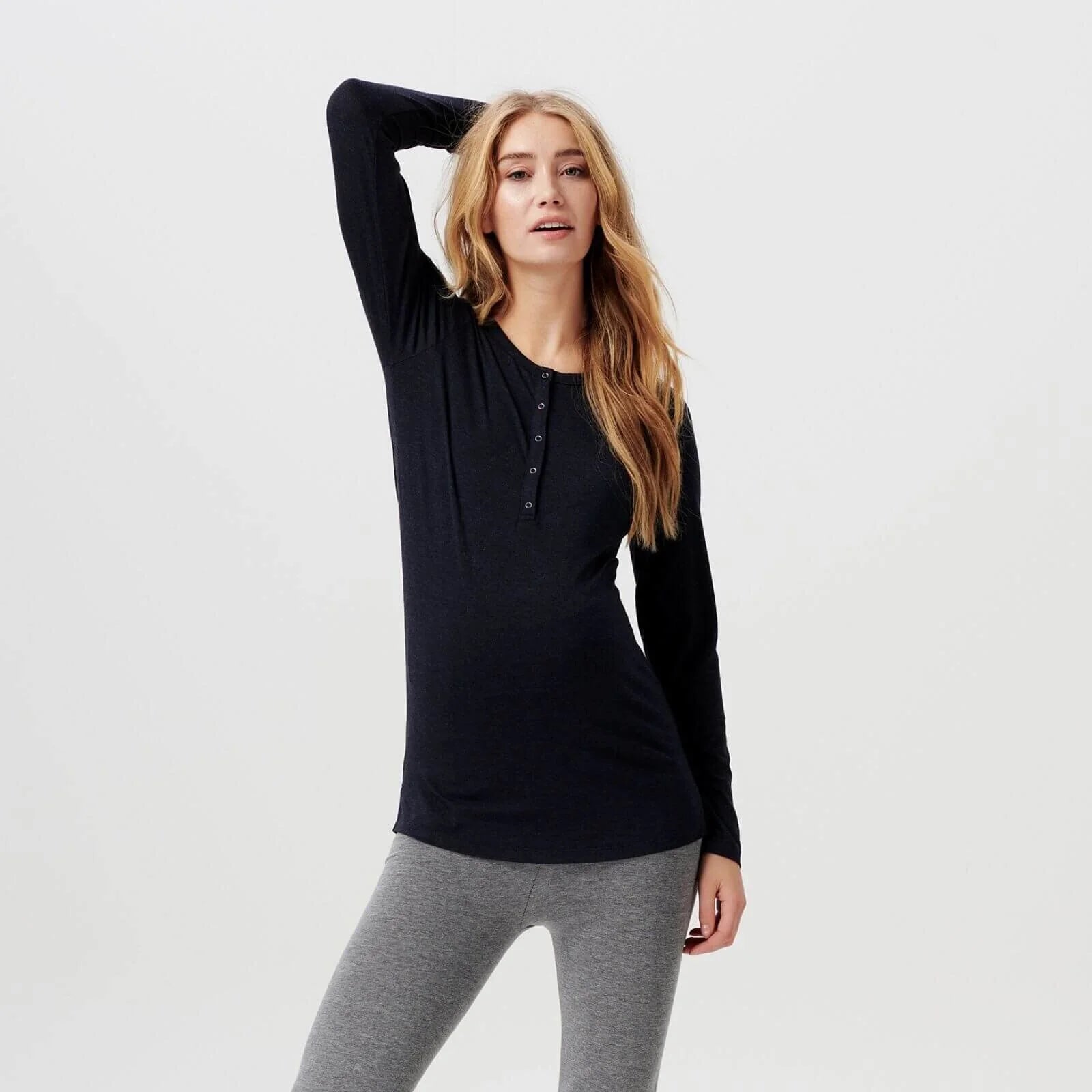 Esprit Tshirt Long Sleeve - Night Sky Blue - ebebek - Black Friday