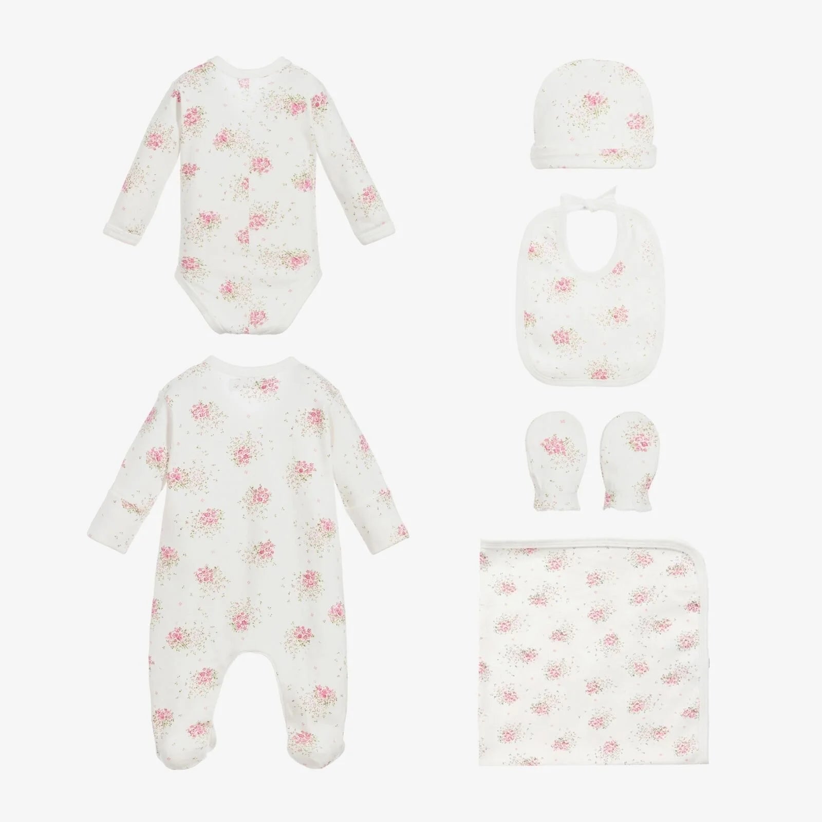 Beau Kid Baby Girls 6 Piece Cotton Flower Set - ebebek - Black Friday