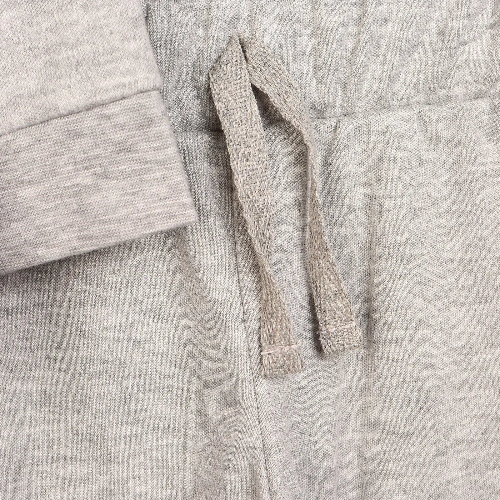 HelloBaby Basic Printed Baby Tracksuit - Grey Melange - ebebek - Black Friday