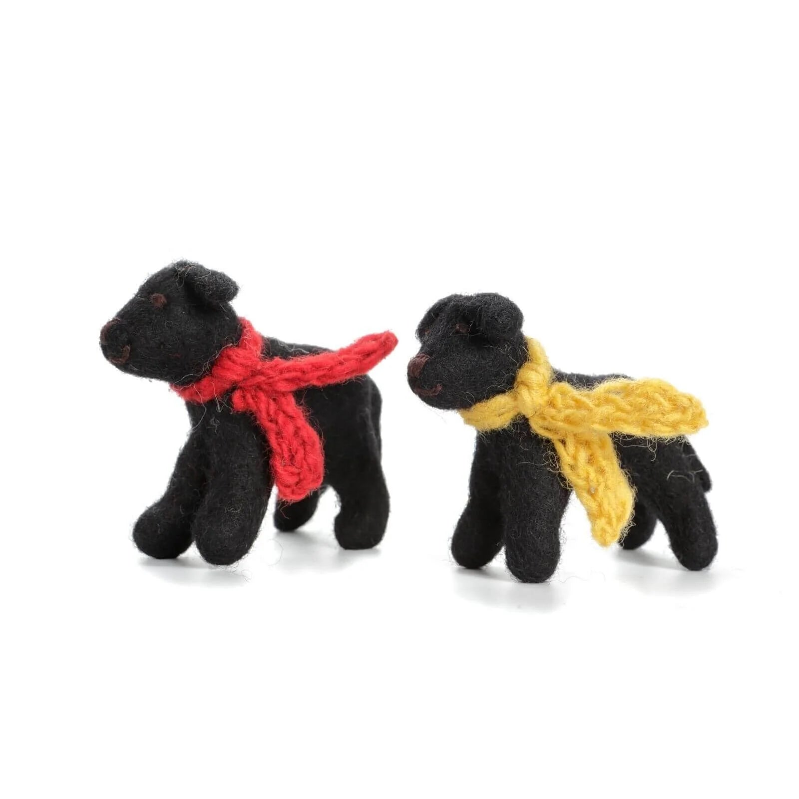 Amica Felt Black Labrador Toy 7.5cm - ebebek - Black Friday