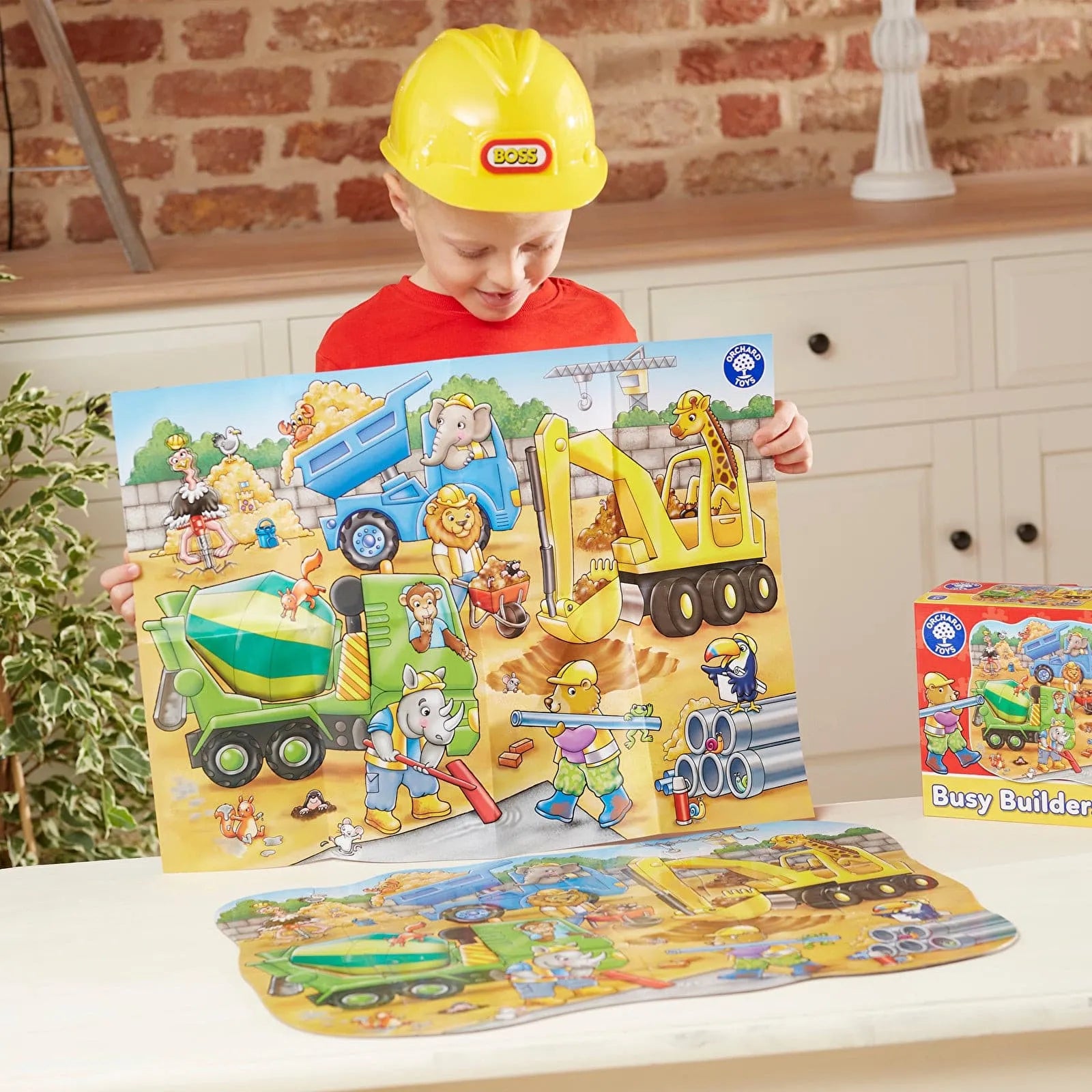 Orchard Toys Busy Builders Jigsaw Puzzle - Orchard Toys - ebebek