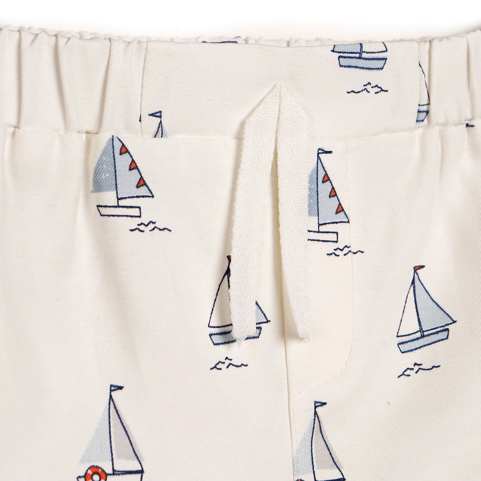 Bebbek Newborn Salling Theme Bodysuits - Shorts Set - White - ebebek - Black Friday