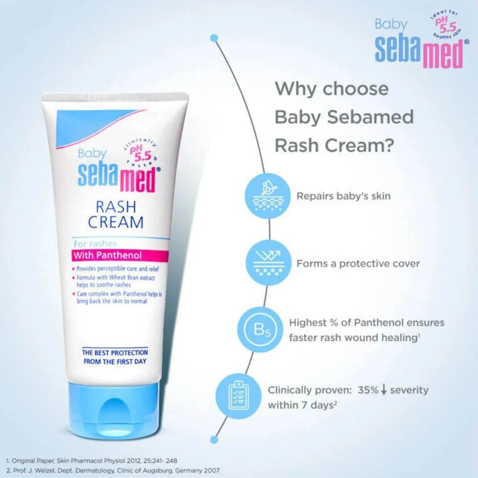 Sebamed Baby Nappy Rash Cream 100ml - ebebek - Black Friday