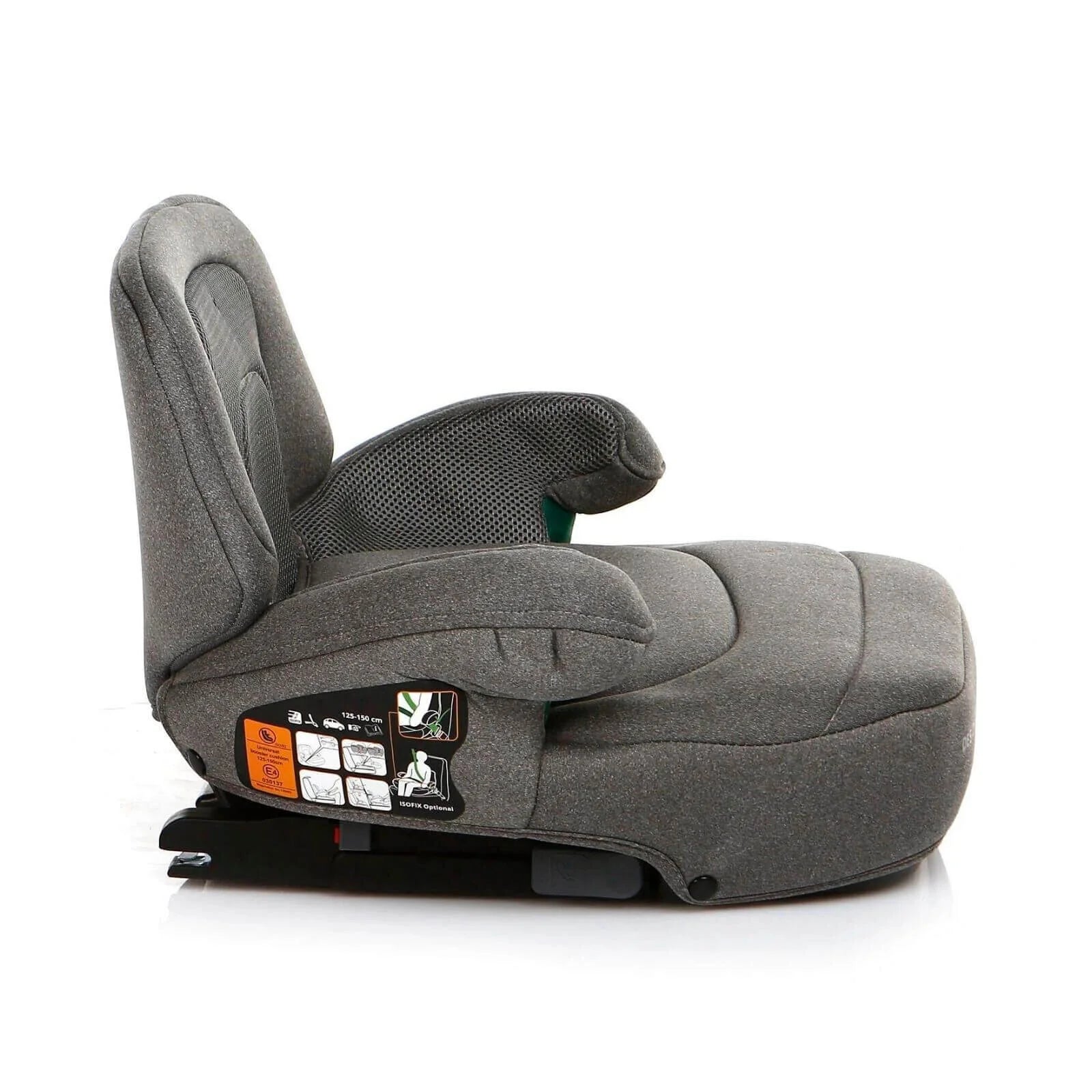 baby plus i - Size X8 (125 - 150 cm) 15 - 36 Kg Booster - Grey - baby plus - ebebek