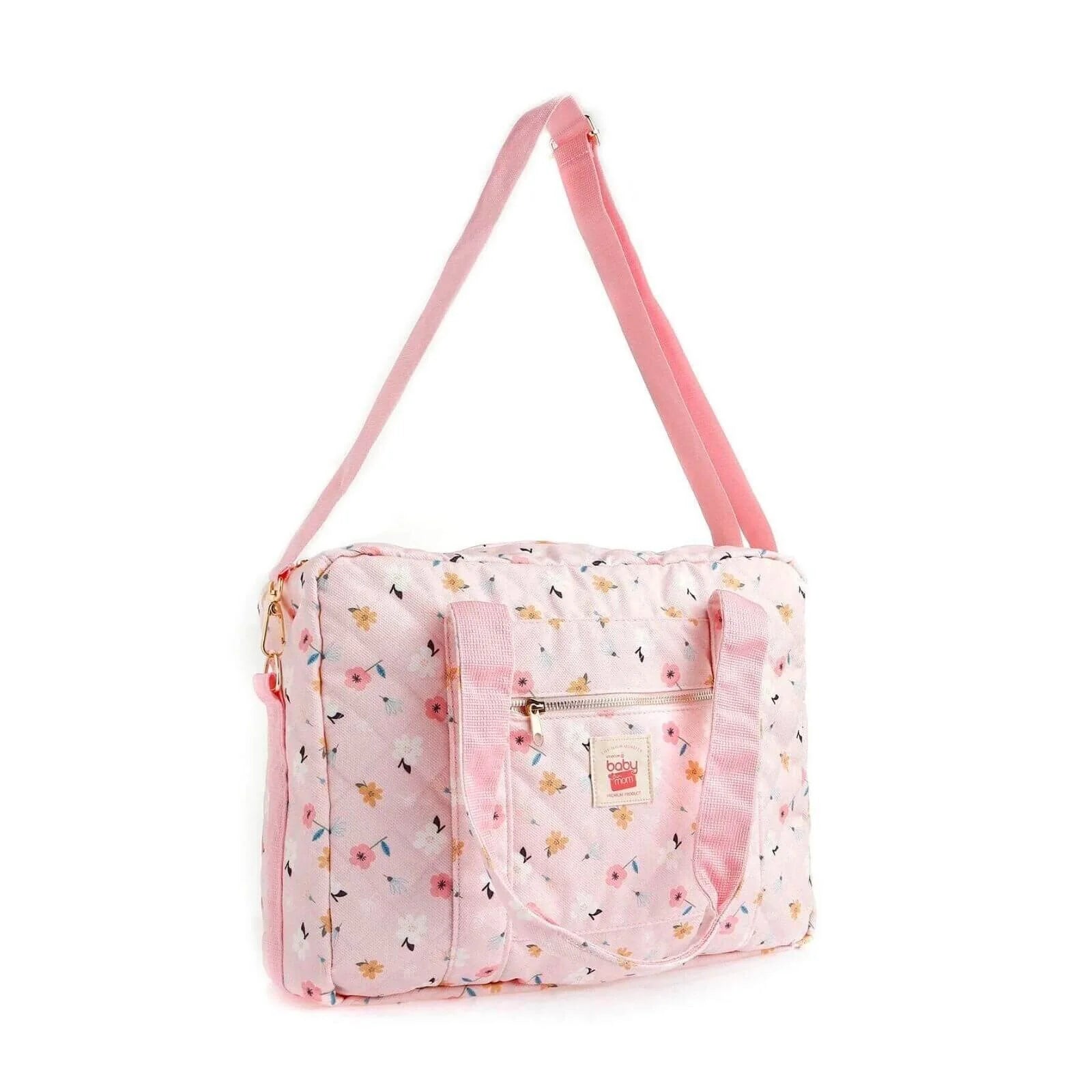baby mom Flower Baby Care Changing Bag - Light Pink - ebebek - Black Friday