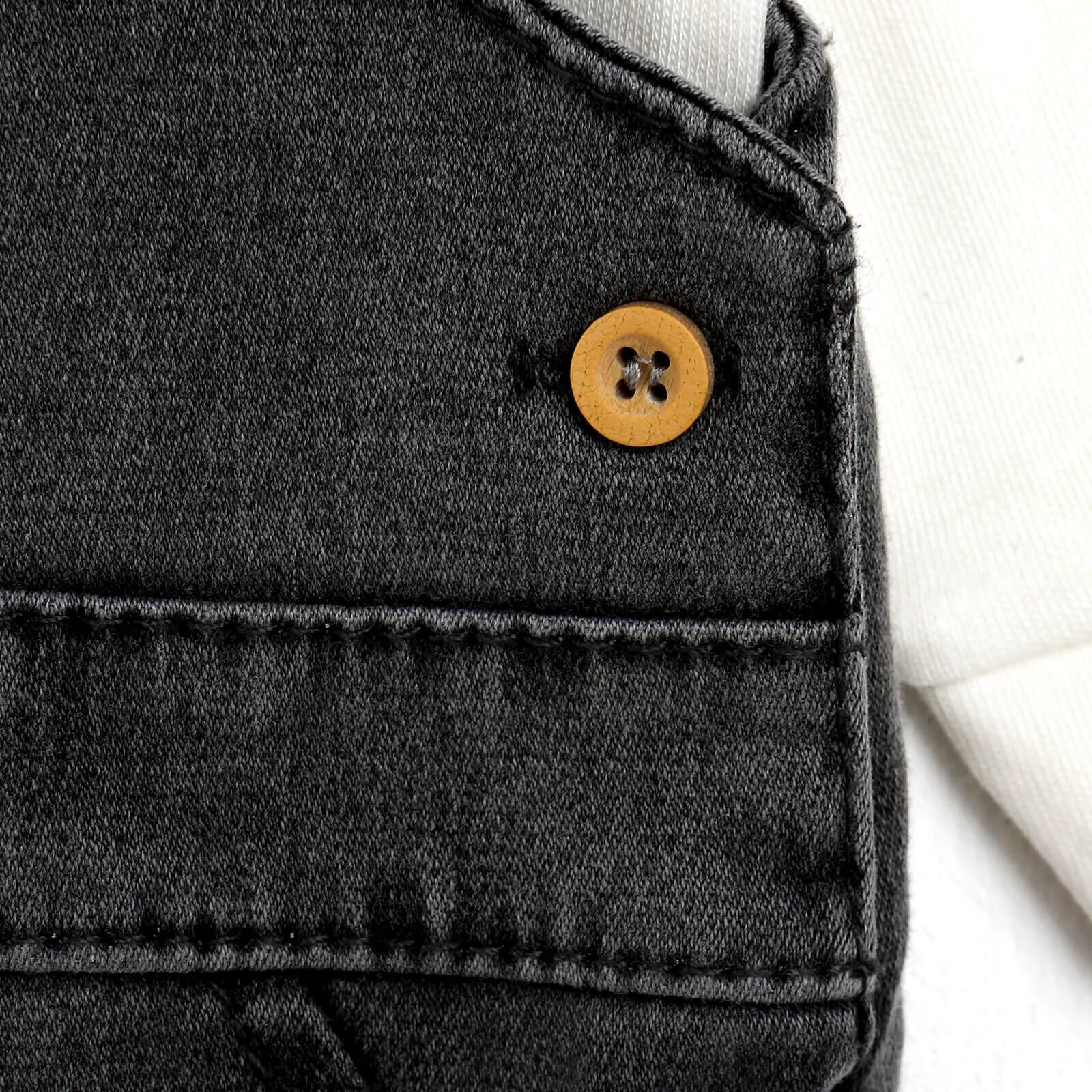 HelloBaby Overall Shorts - Sweatshirt - Anthracite - ebebek - Black Friday