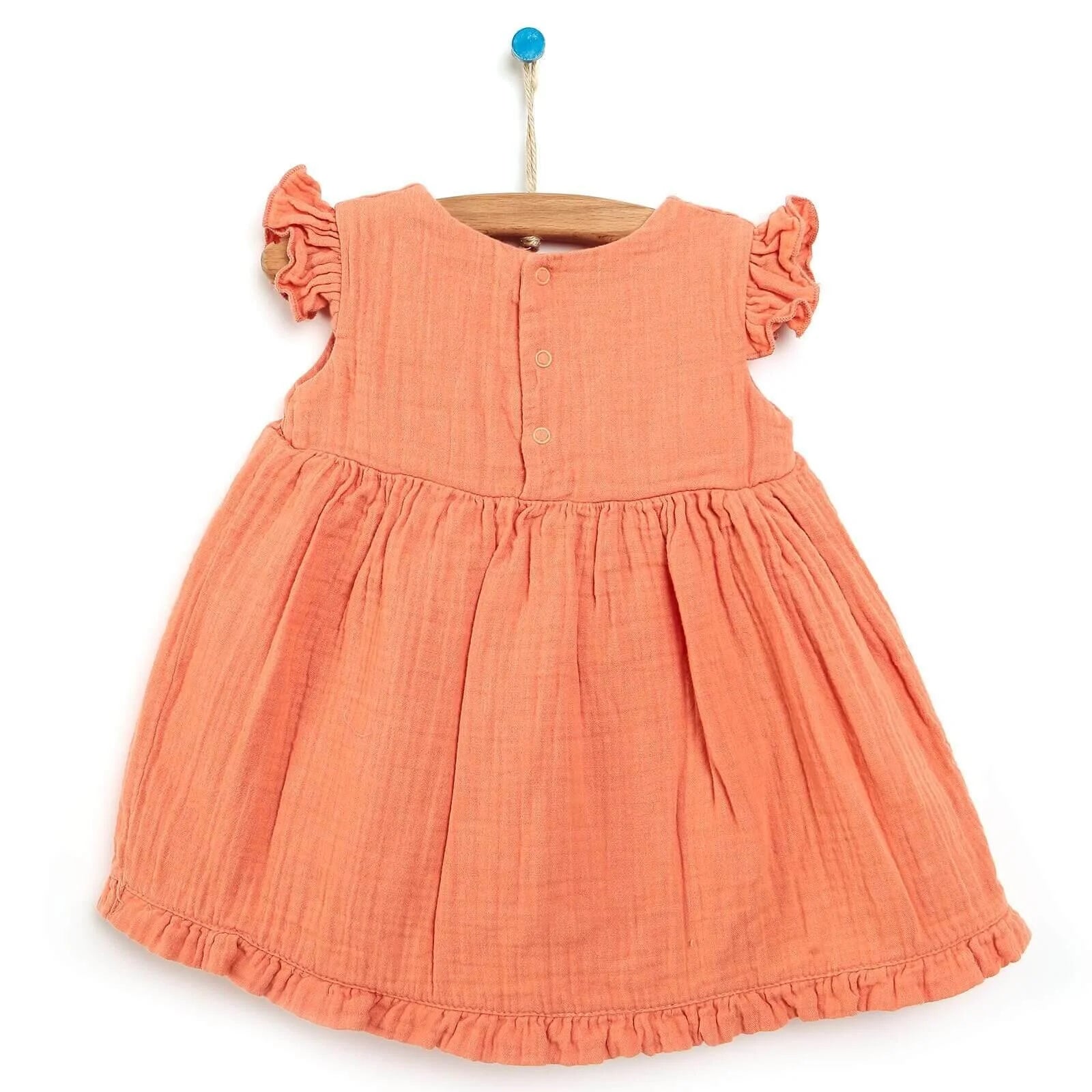 HelloBaby Newborn Bodysuit Dress - Salmon - ebebek - Black Friday