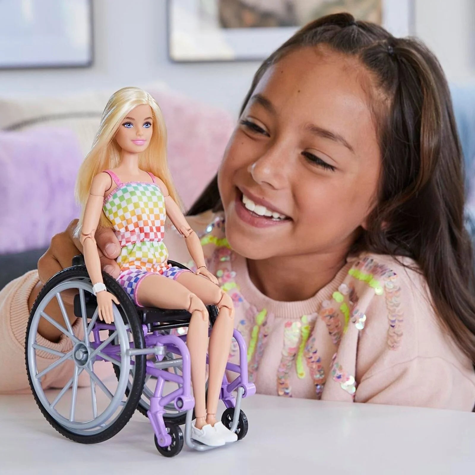 Barbie Fashionista with Wheelchair Set Blonde - ebebek - Black Friday