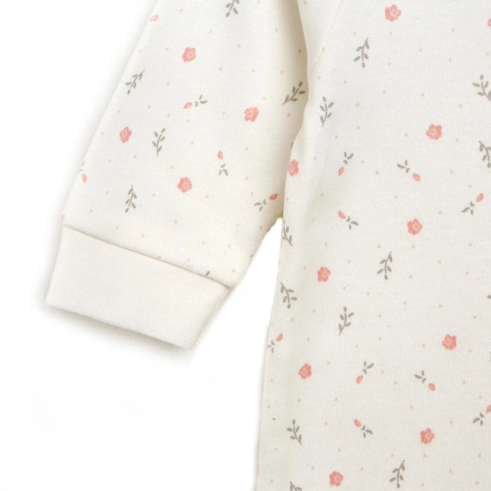 HelloBaby Newborn Baby Girl Footed Jumpsuit - White - ebebek - Black Friday