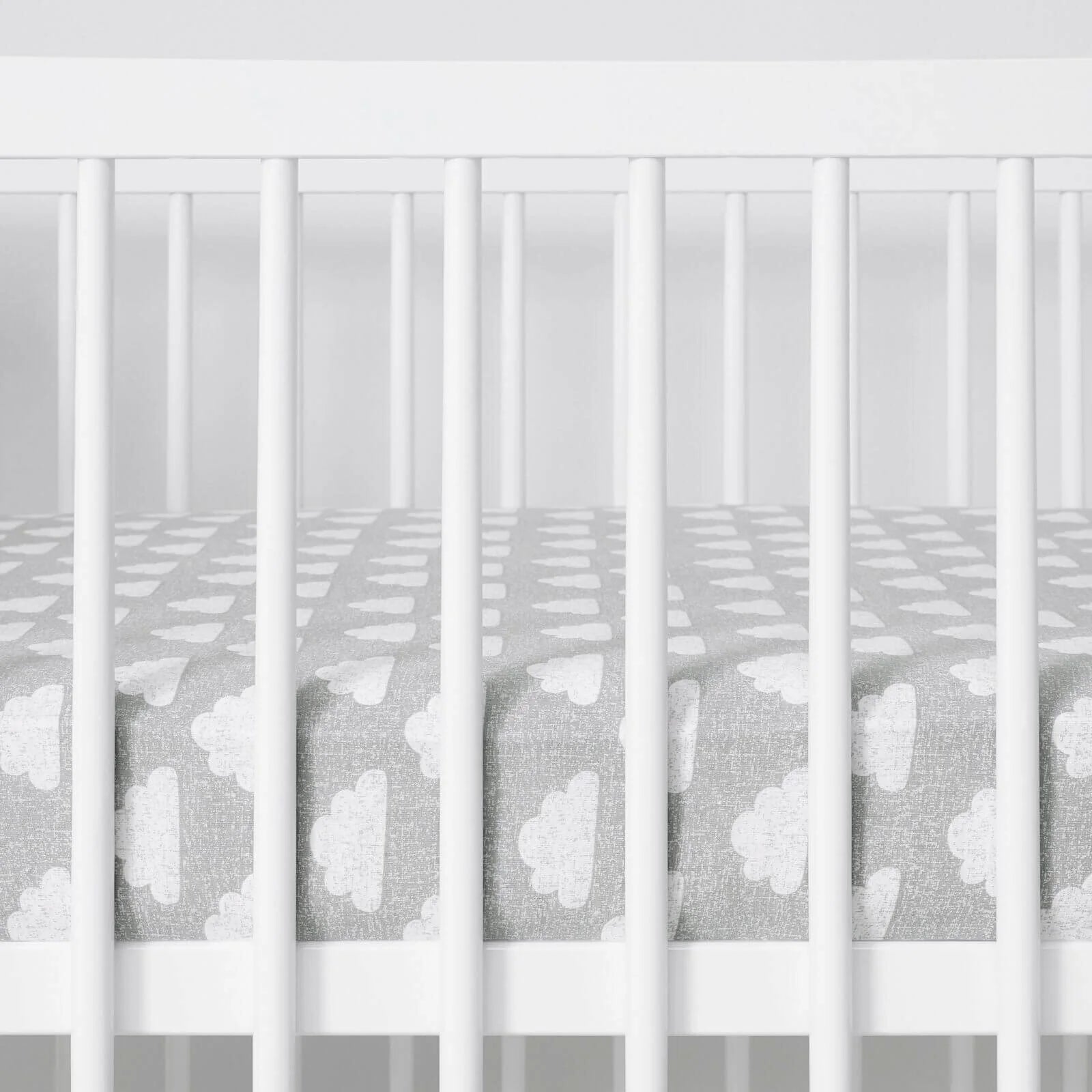 Snüz Cot & Cot Bed Fitted Sheet 2 pcs - Cloud - ebebek - Black Friday