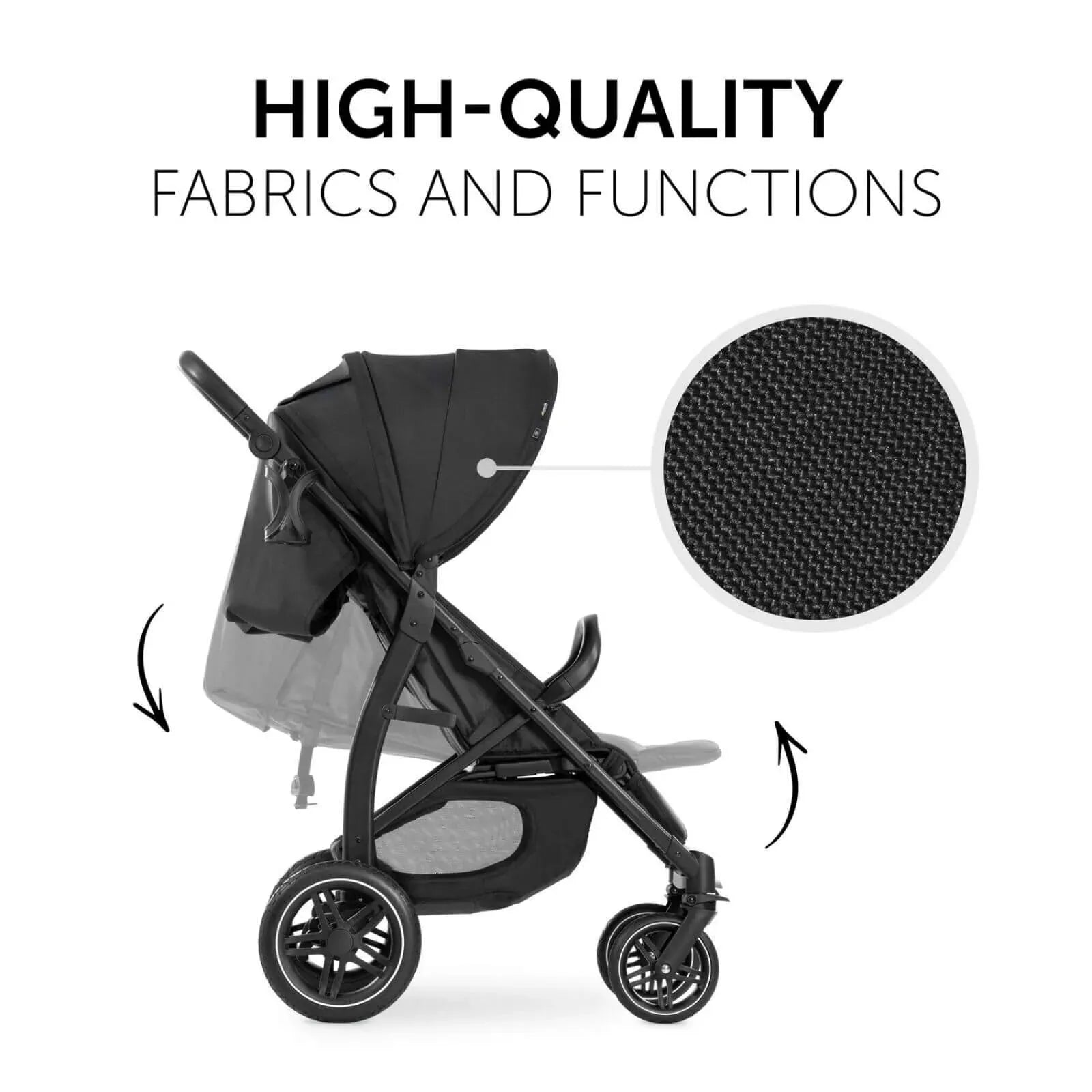 Hauck Rapid 4D Pushchair - Black - ebebek - Black Friday