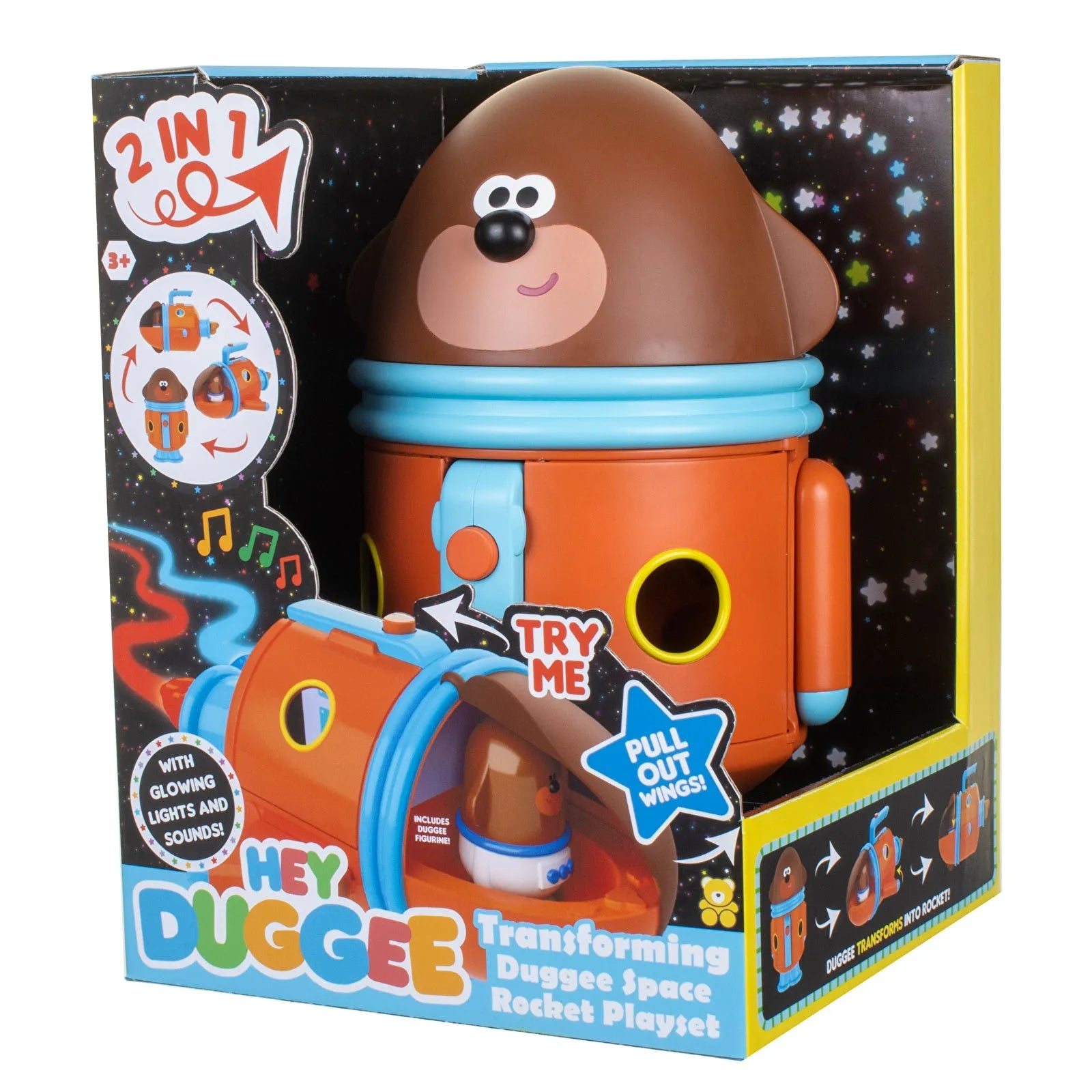 Hey Duggee Transforming Duggee Space Rocket - ebebek - Black Friday