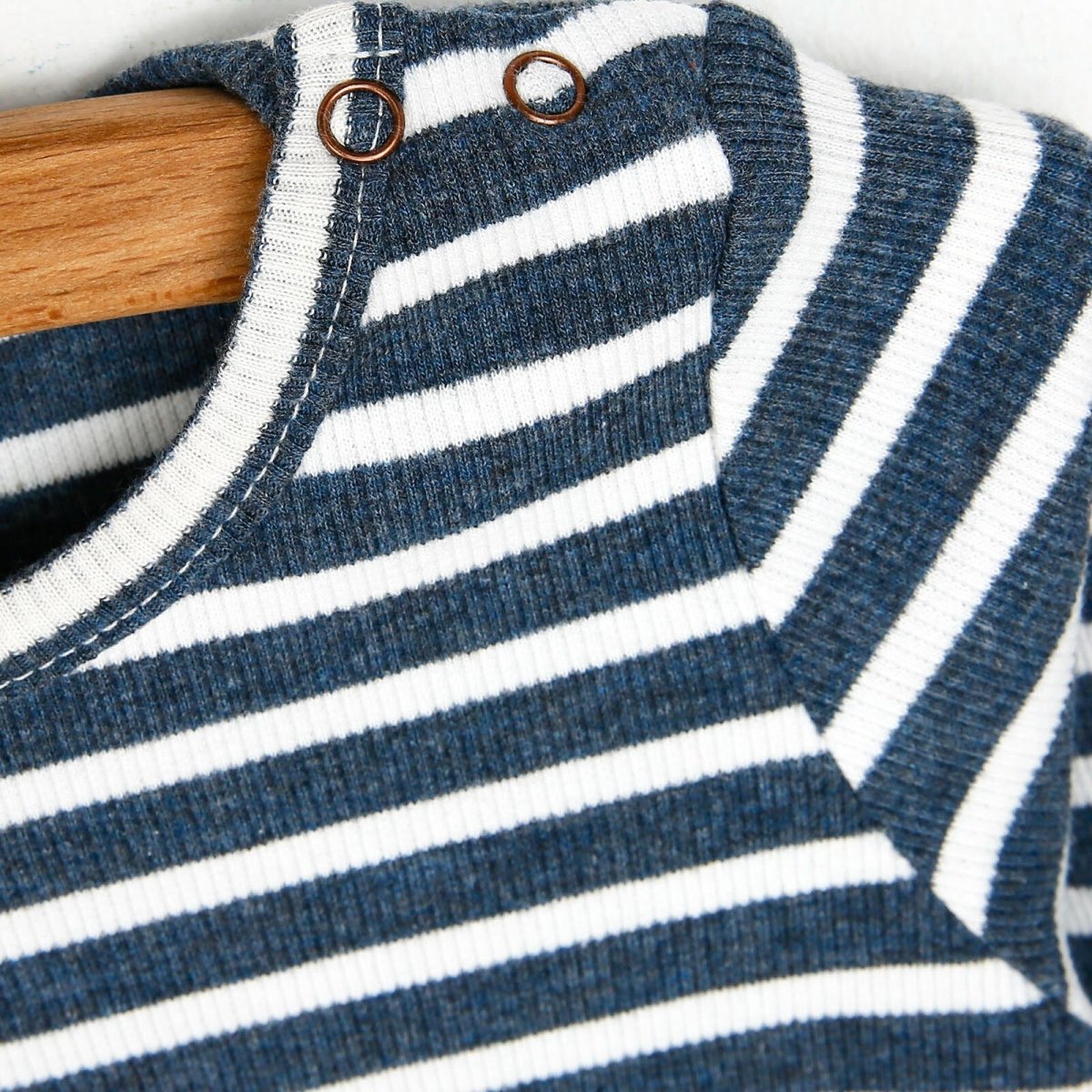 Newborn Fashion Club Long Sleeve Bodysuit - Indigo - ebebek - Black Friday