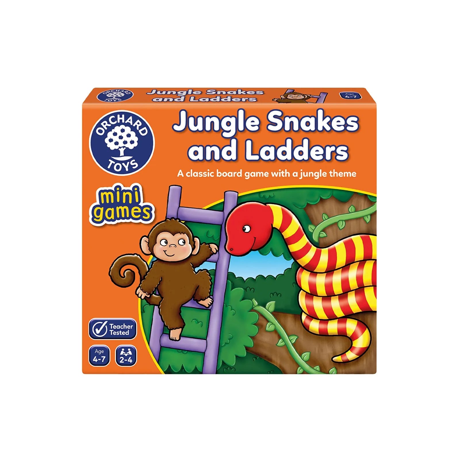 Orchard Toys Mini Games - Jungle Snakes & Ladders - ebebek - Black Friday