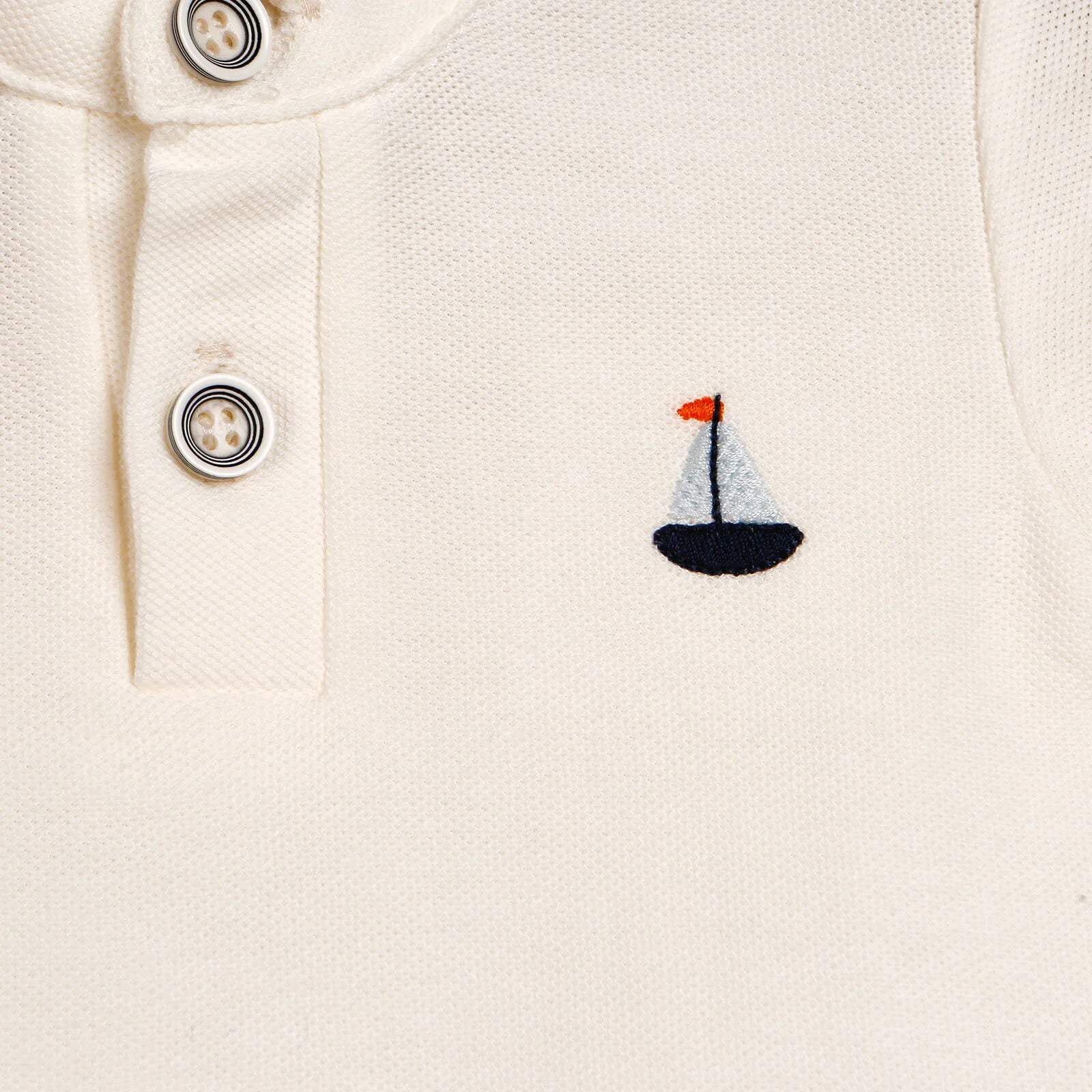 Bebbek Newborn Salling Theme Bodysuits - Shorts Set - White - ebebek - Black Friday