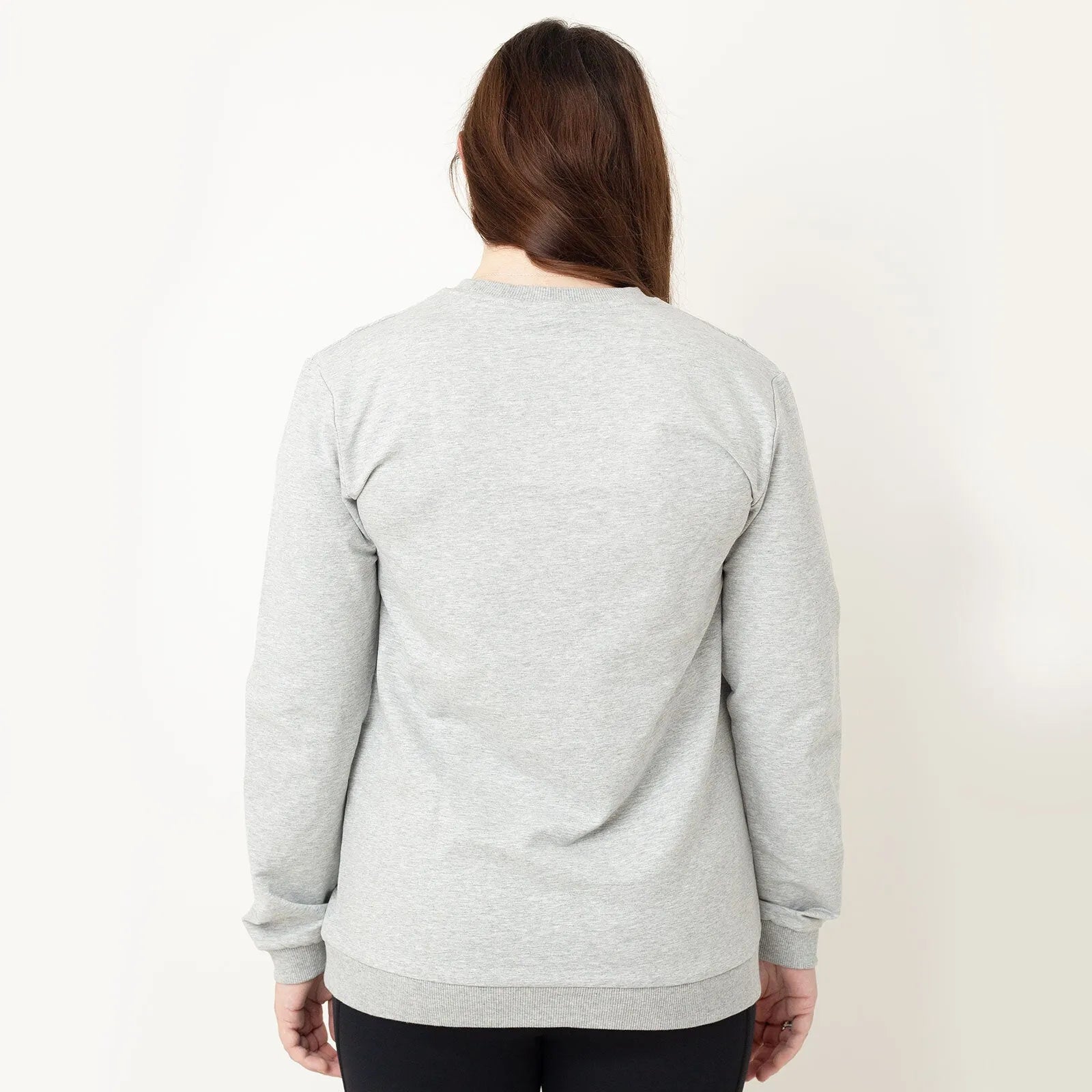 Latched Nursing Crew Sweatshirt - Grey - ebebek - Black Friday