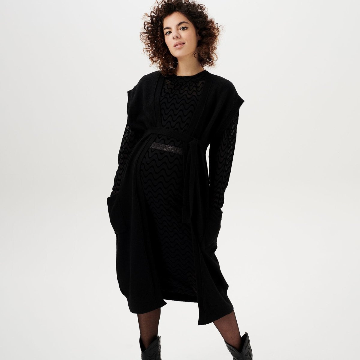 Supermom Cardigan Dunbar - Black - ebebek - Black Friday