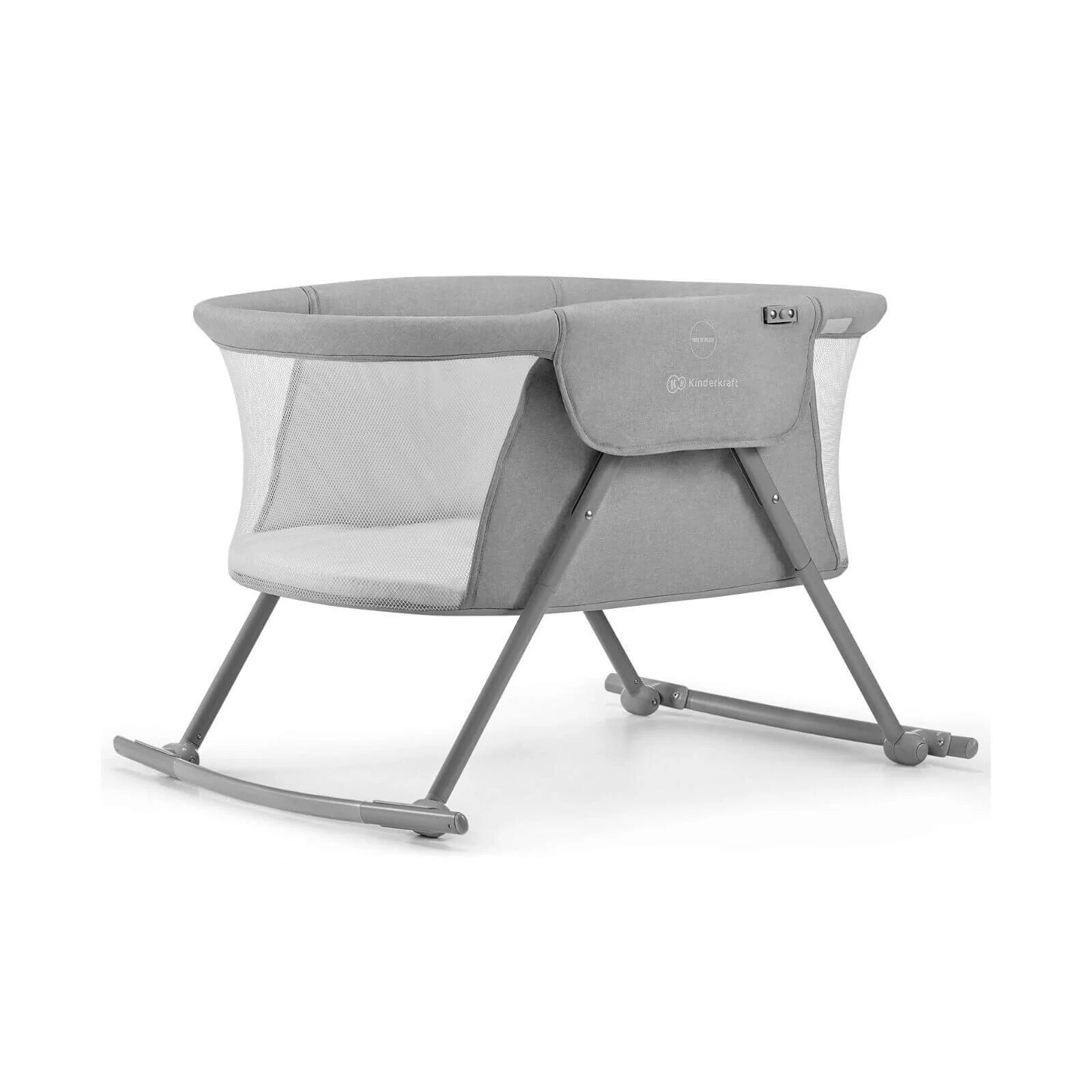 Kinderkraft LOVI 3 - in - 1 Baby Crib - Grey - Kinderkraft - ebebek