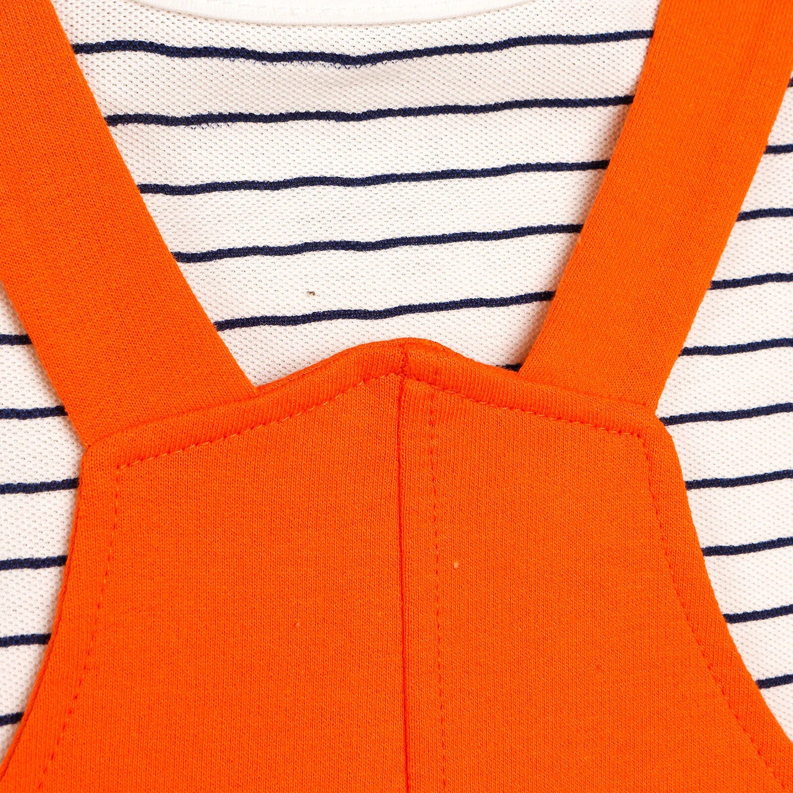 Bebbek Newborn Salling Theme Overalls - T-shirt Set - Orange - ebebek - Black Friday