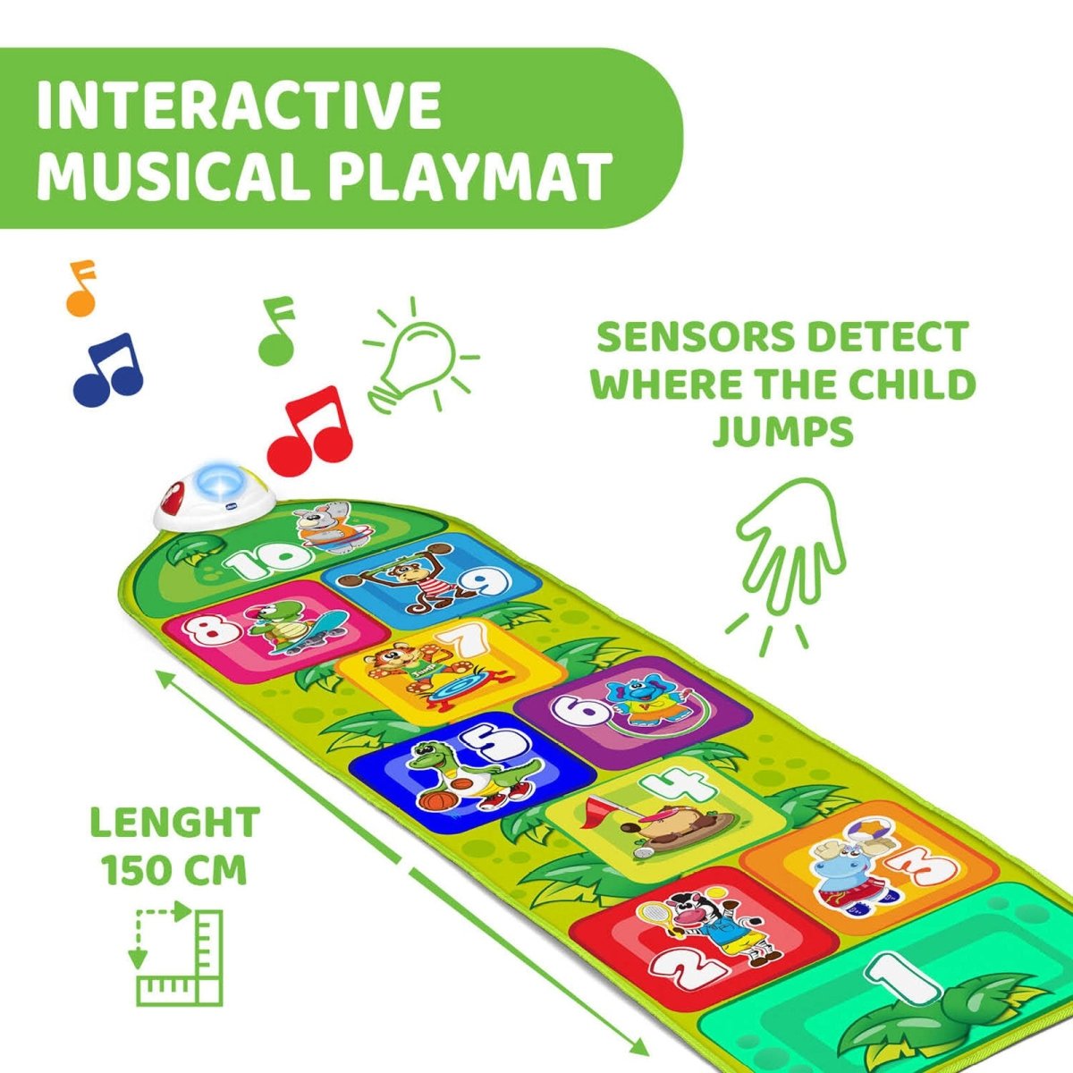 Chicco Jump & Fit Playmat Hopscotch - ebebek - Black Friday