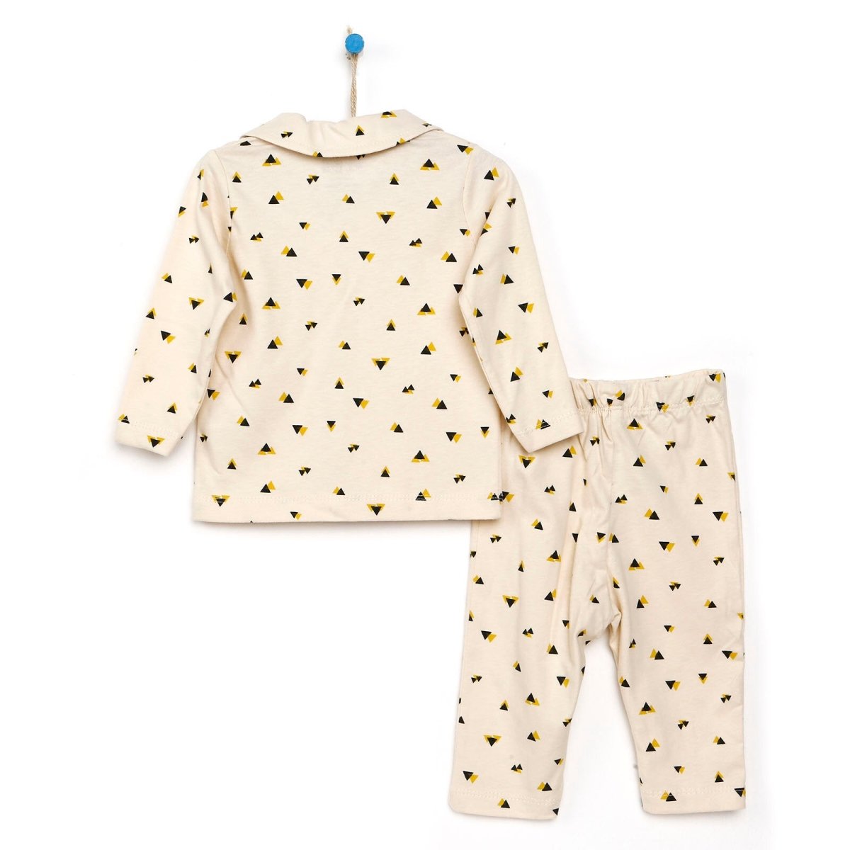 HelloBaby Basic Baby Boy Pyjamas Set - Ecru - ebebek - Black Friday