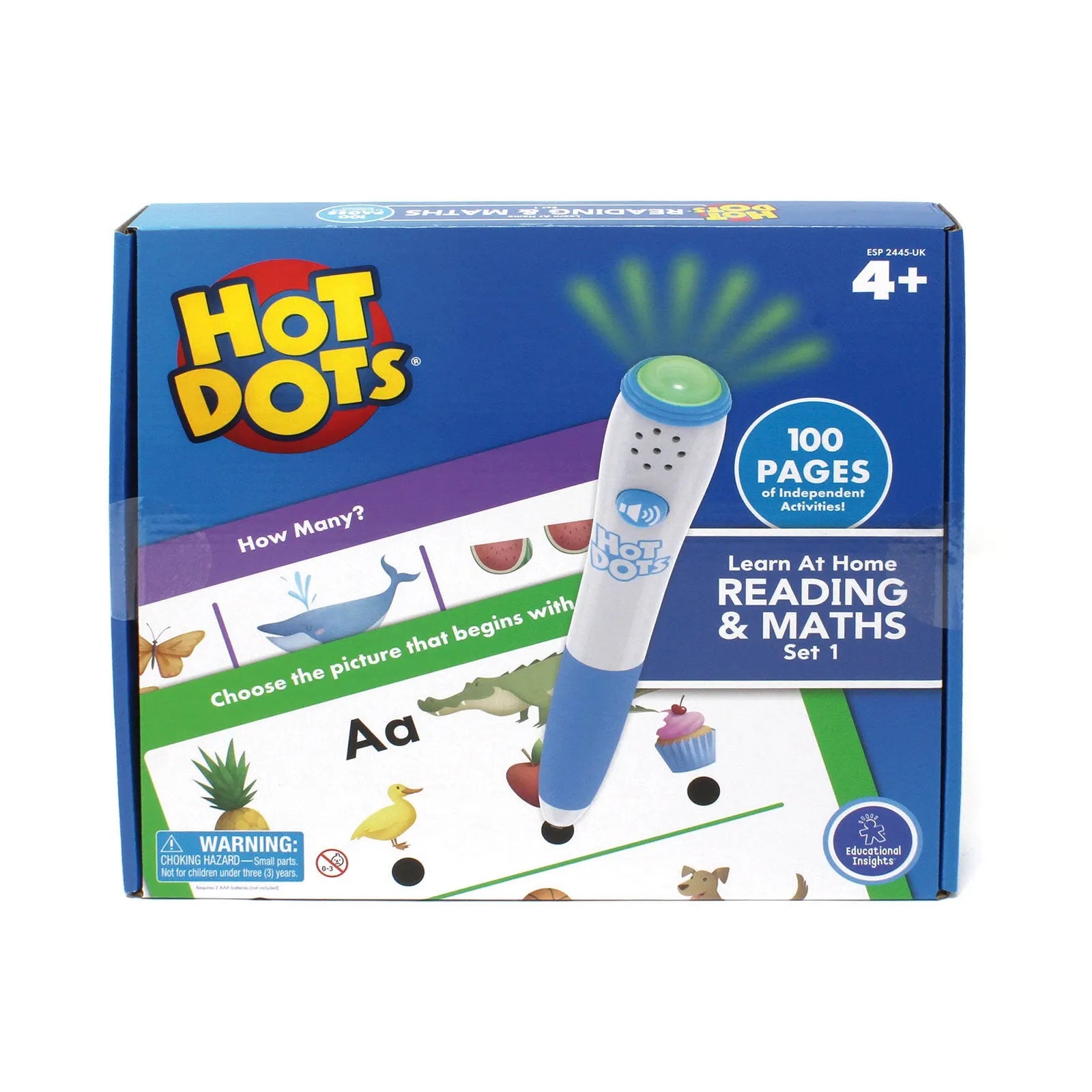 Hot Dots Learn at Home Reading & Maths Set 1 (4+ Years) - ebebek - Black Friday