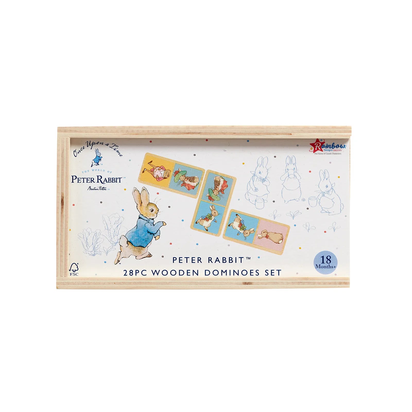 Peter Rabbit Wooden Dominoes - ebebek - Black Friday