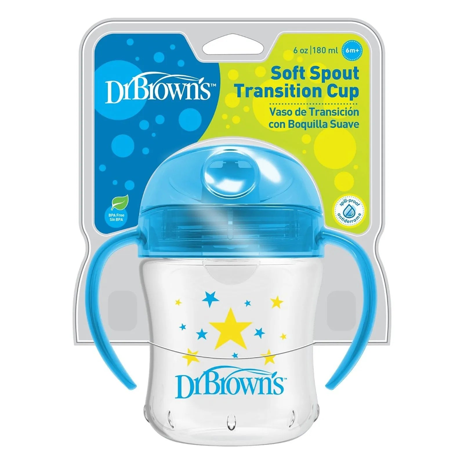 Dr. Brown's Soft Mouth Transition Cup 180ml - Blue - ebebek - Black Friday