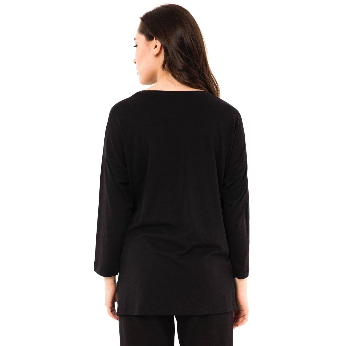 baby mom Tshirt Long Sleeve - Black - ebebek - Black Friday