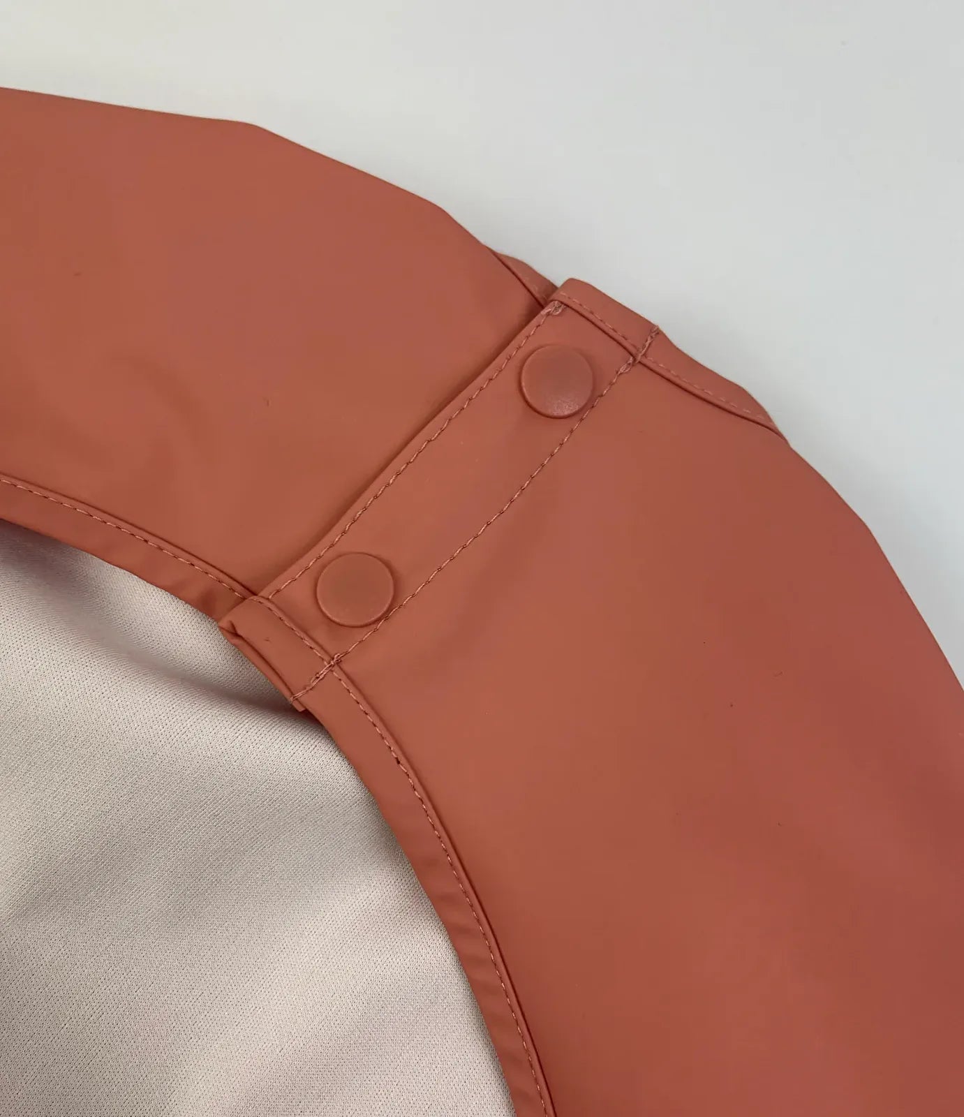 Pippeta Waterproof Cape Sleeved Bib - Coral Pink - ebebek - Black Friday