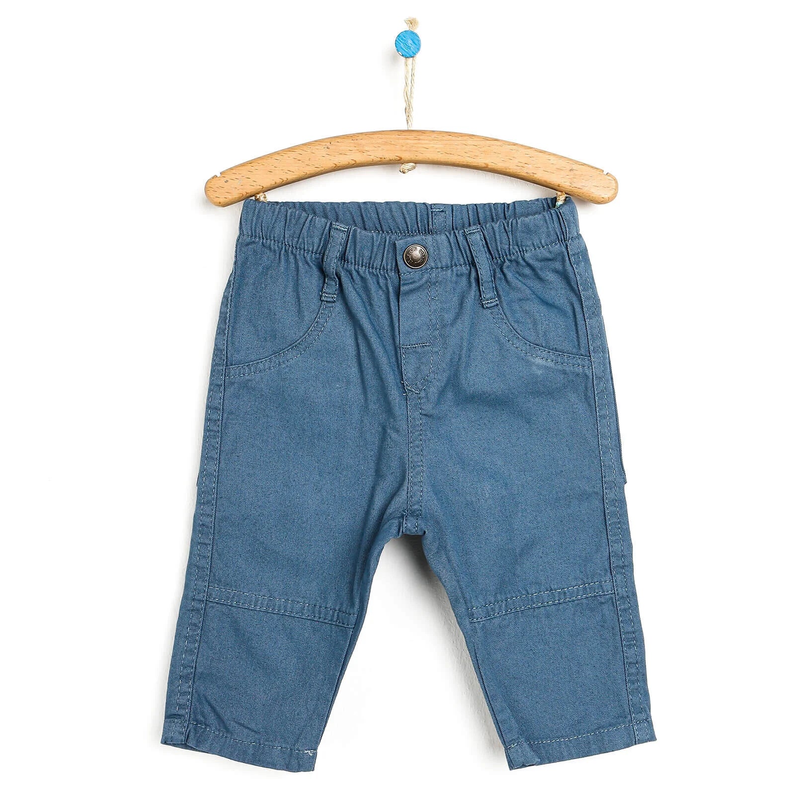 HelloBaby Basic Baby Boy Woven Pants - Dark Blue - ebebek - Black Friday