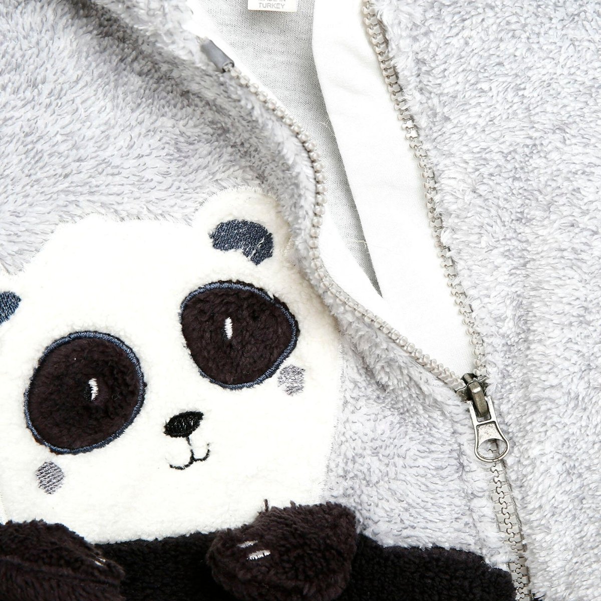 Midimod Welsoft Jumpsuit - Grey - Midimod - ebebek