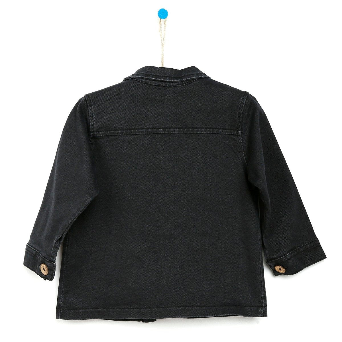 HelloBaby Basic Baby Boy Gabardine Jacket - Anthracite - ebebek - Black Friday