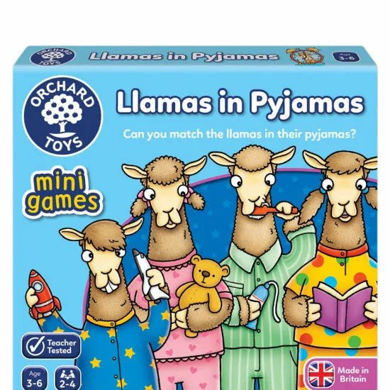 Orchard Toys Mini Games - Llamas In Pyjamas - ebebek - Black Friday