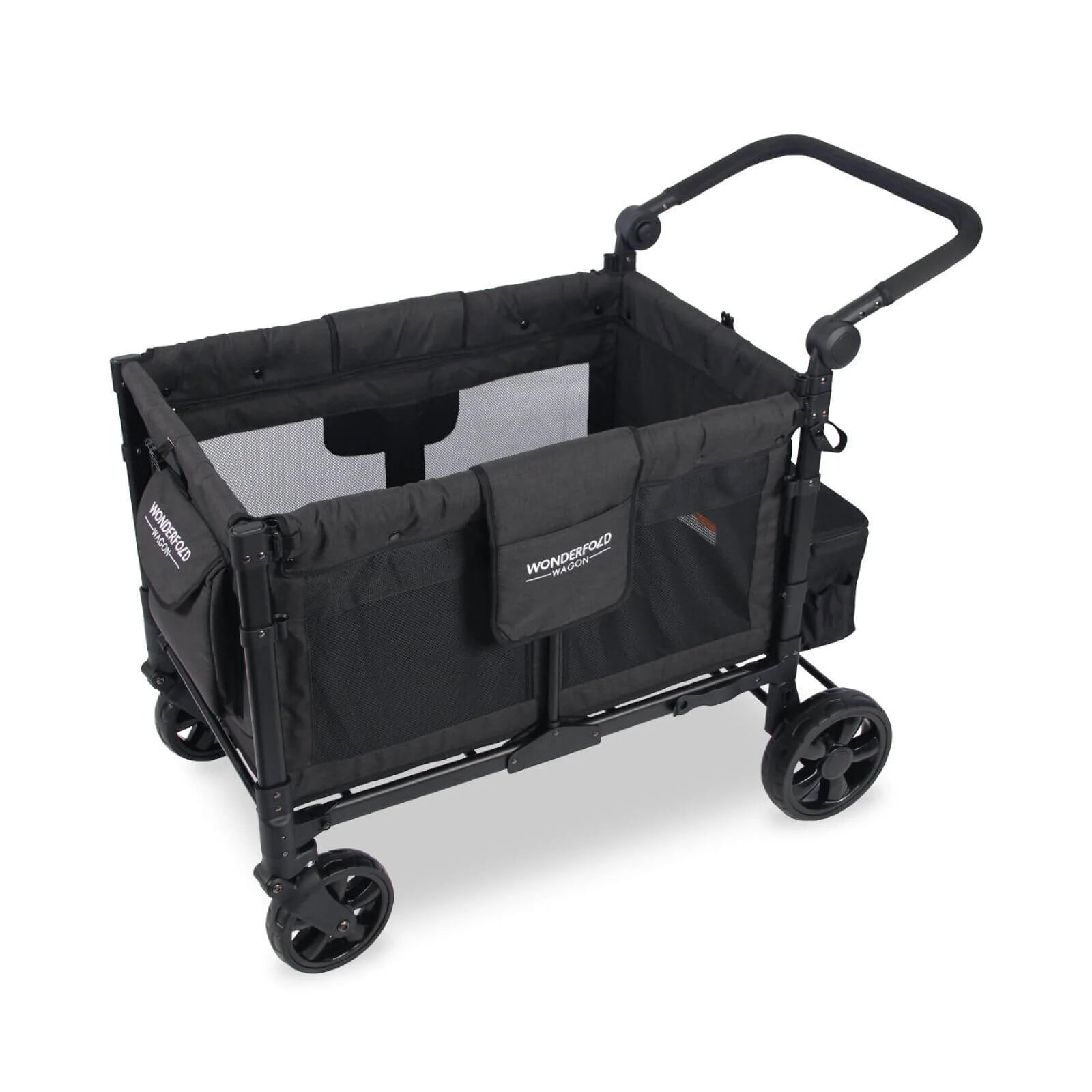 Wonderfold Wagon W4 Elite Quad Stroller Wagon - Volcanic Black - ebebek - Black Friday