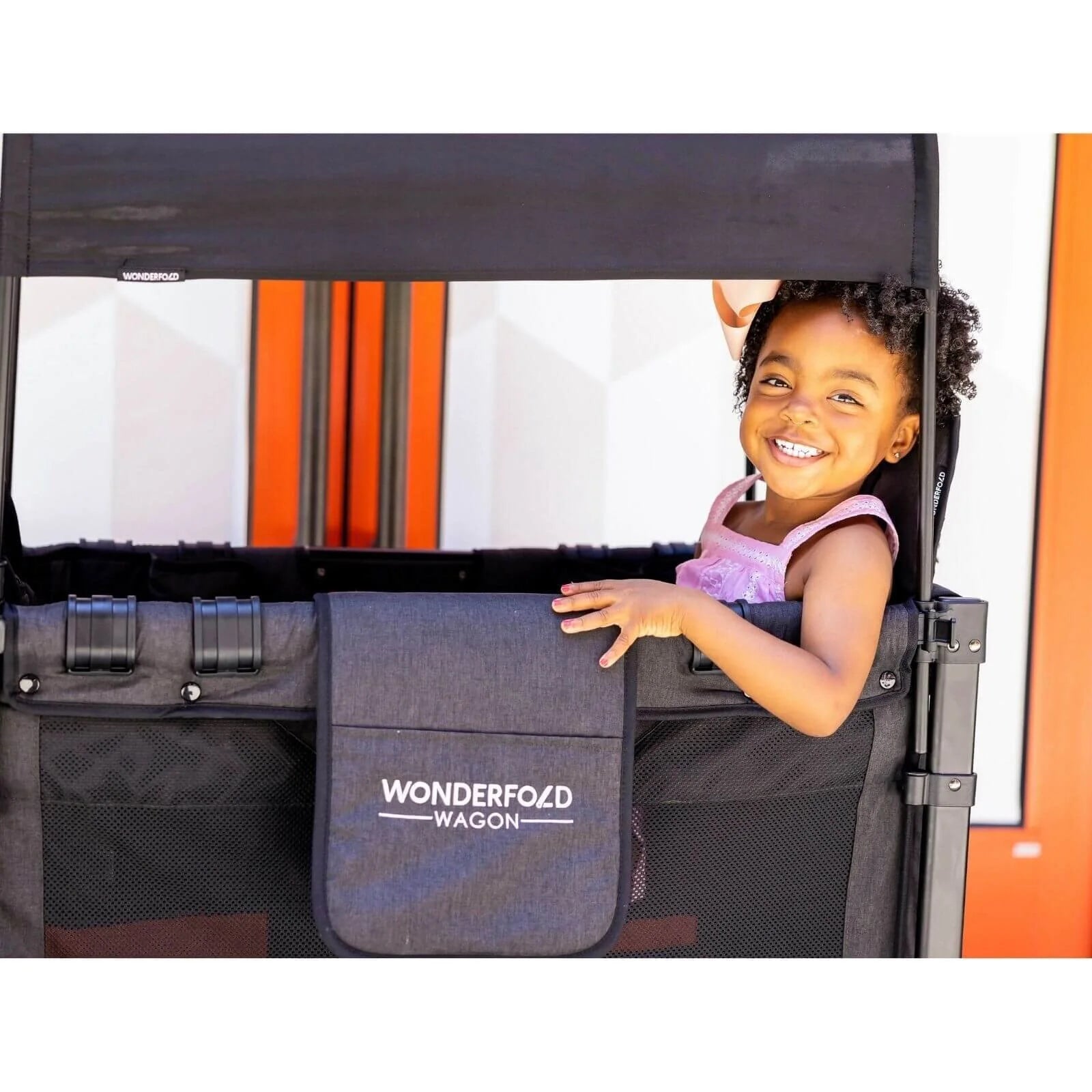 Wonderfold W2 Luxe Double Wagon - Volcanic Black - ebebek - Black Friday