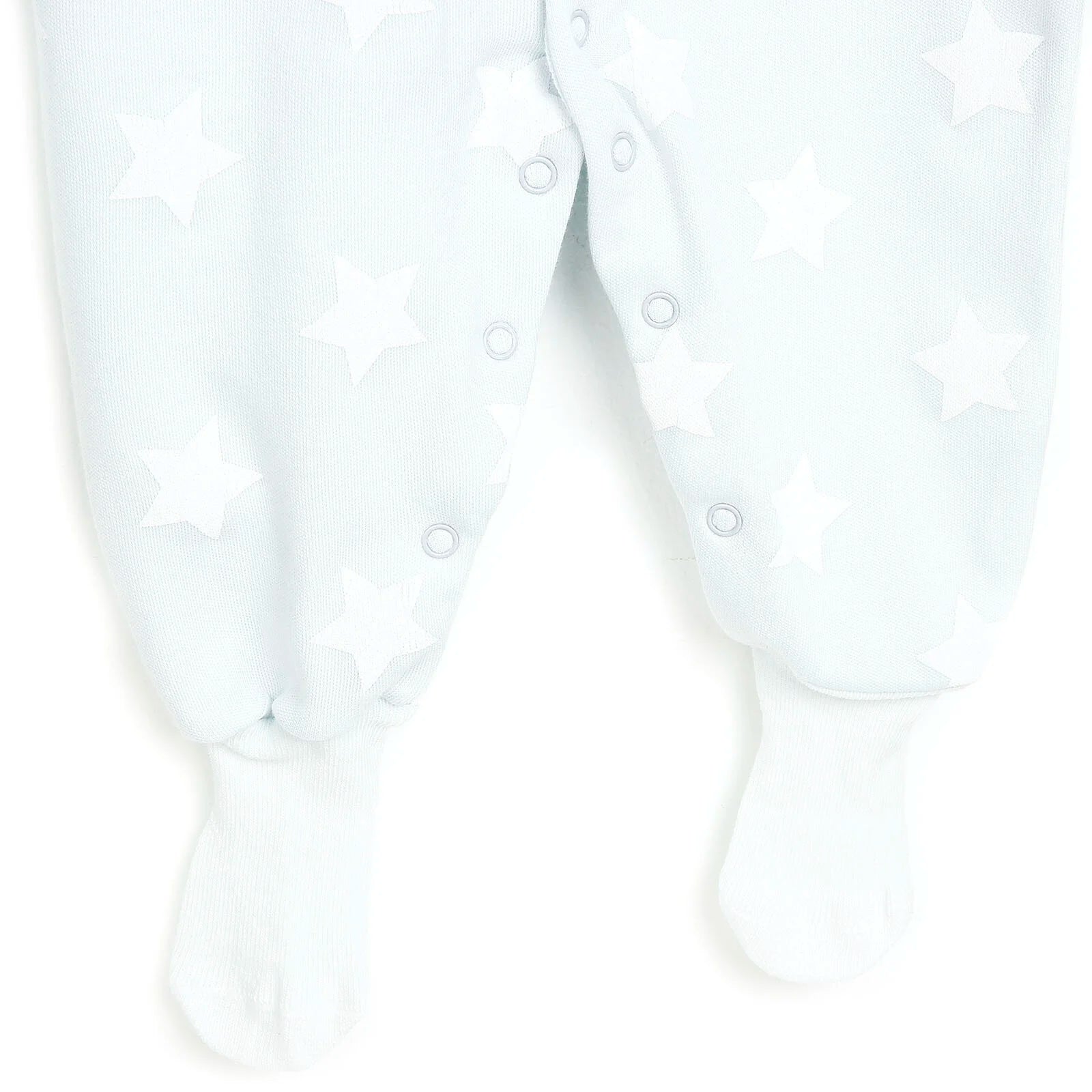 HelloBaby Newborn Baby Boy Footed Jumpsuit - Blue - ebebek - Black Friday