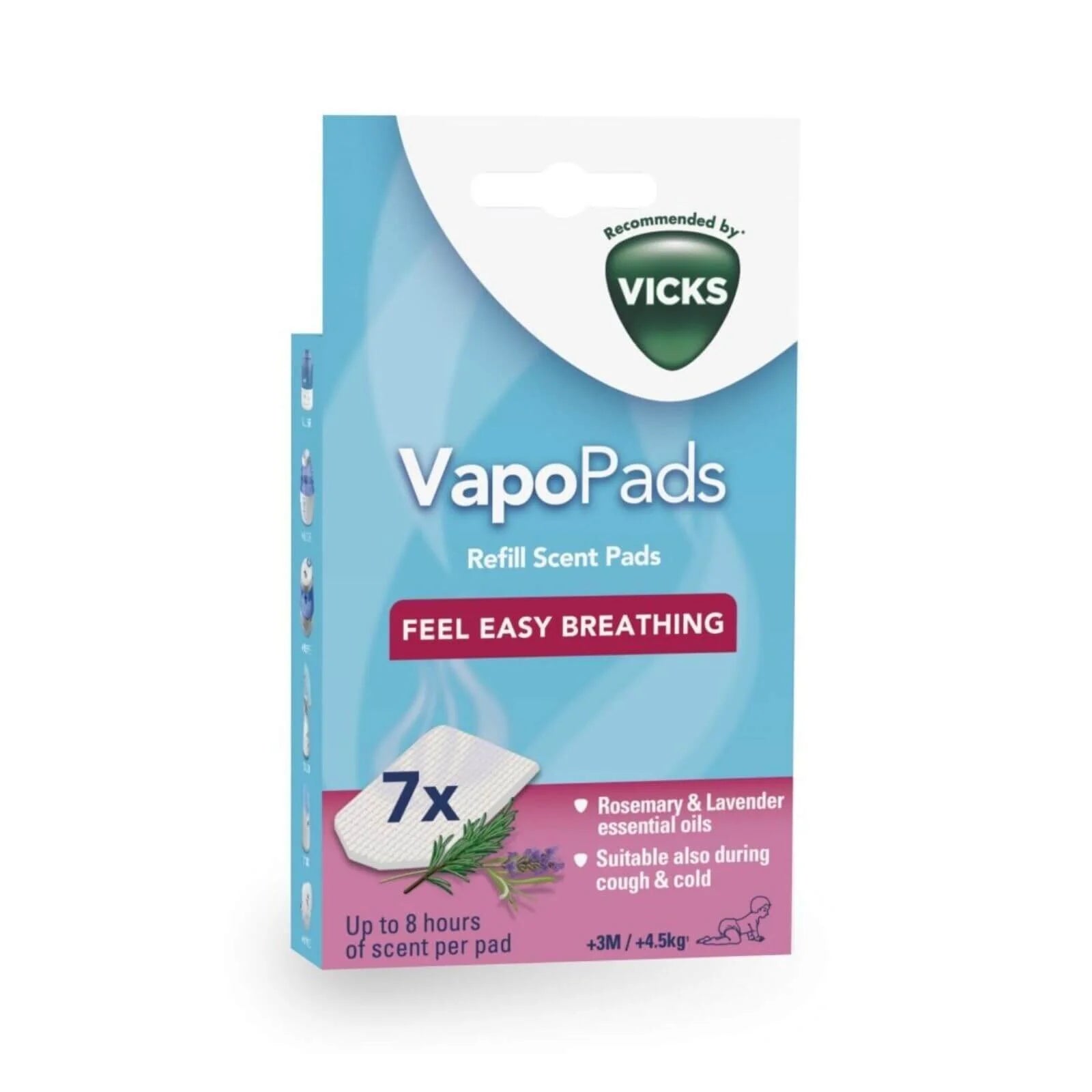 Vicks Rsmry & Lvndr Scent Pads - ebebek - Black Friday