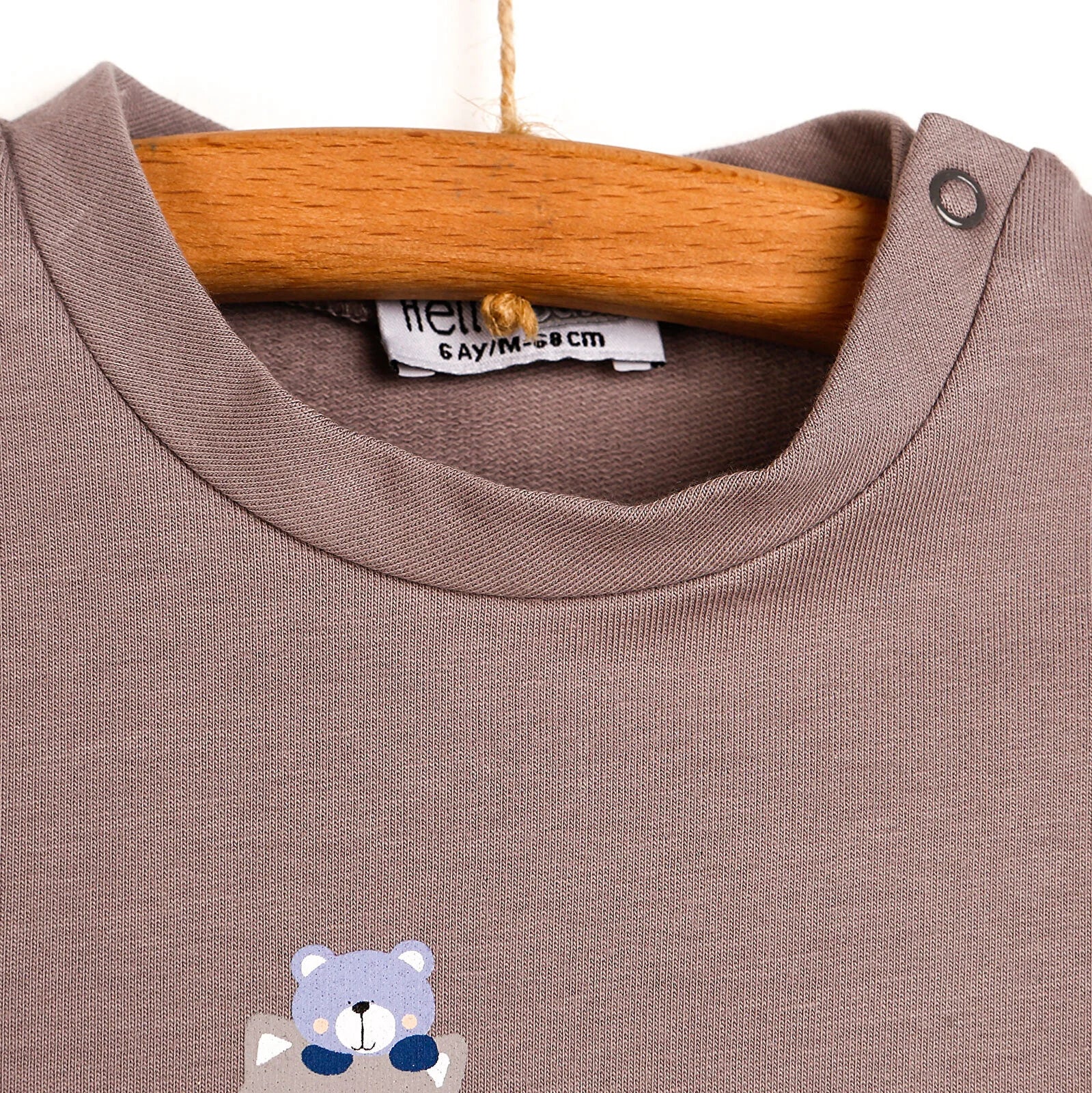 HelloBaby Basic Baby Tracksuit - Grey - ebebek - Black Friday